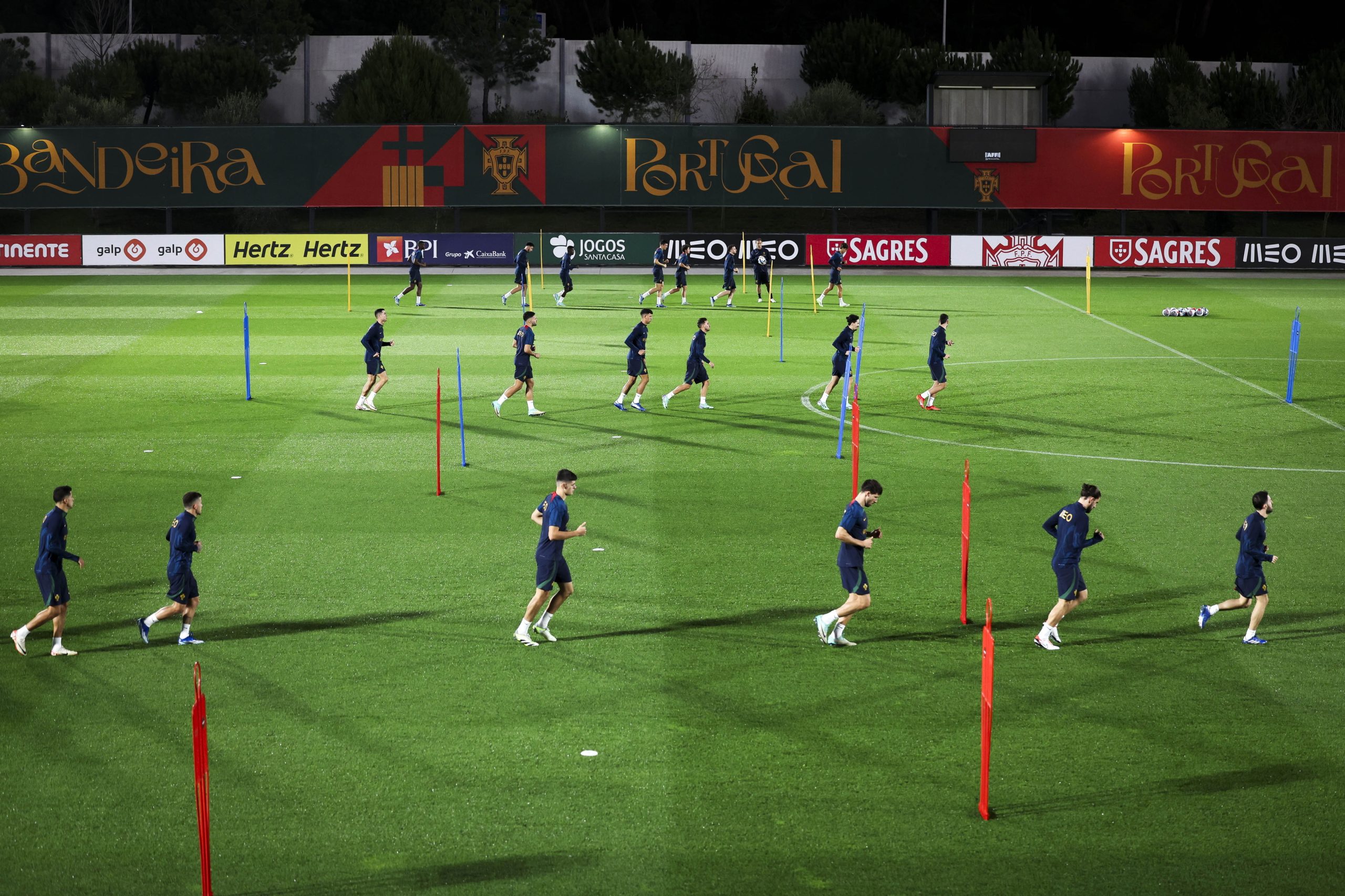 Portugal treina na Cidade do Futebol antes rumar para o Liechtenstein
