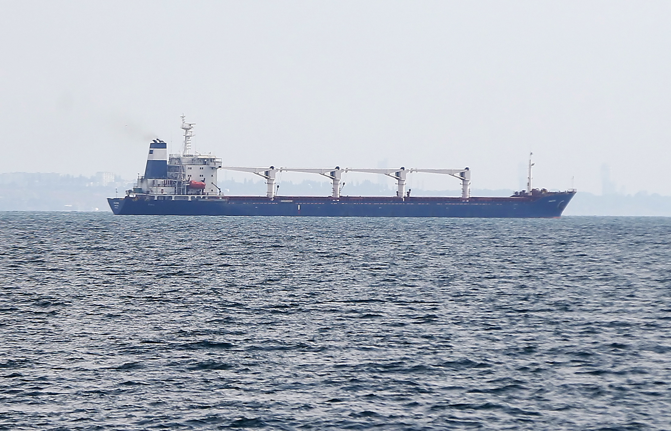 Saíram mais três navios carregados de cereais da Ucrânia