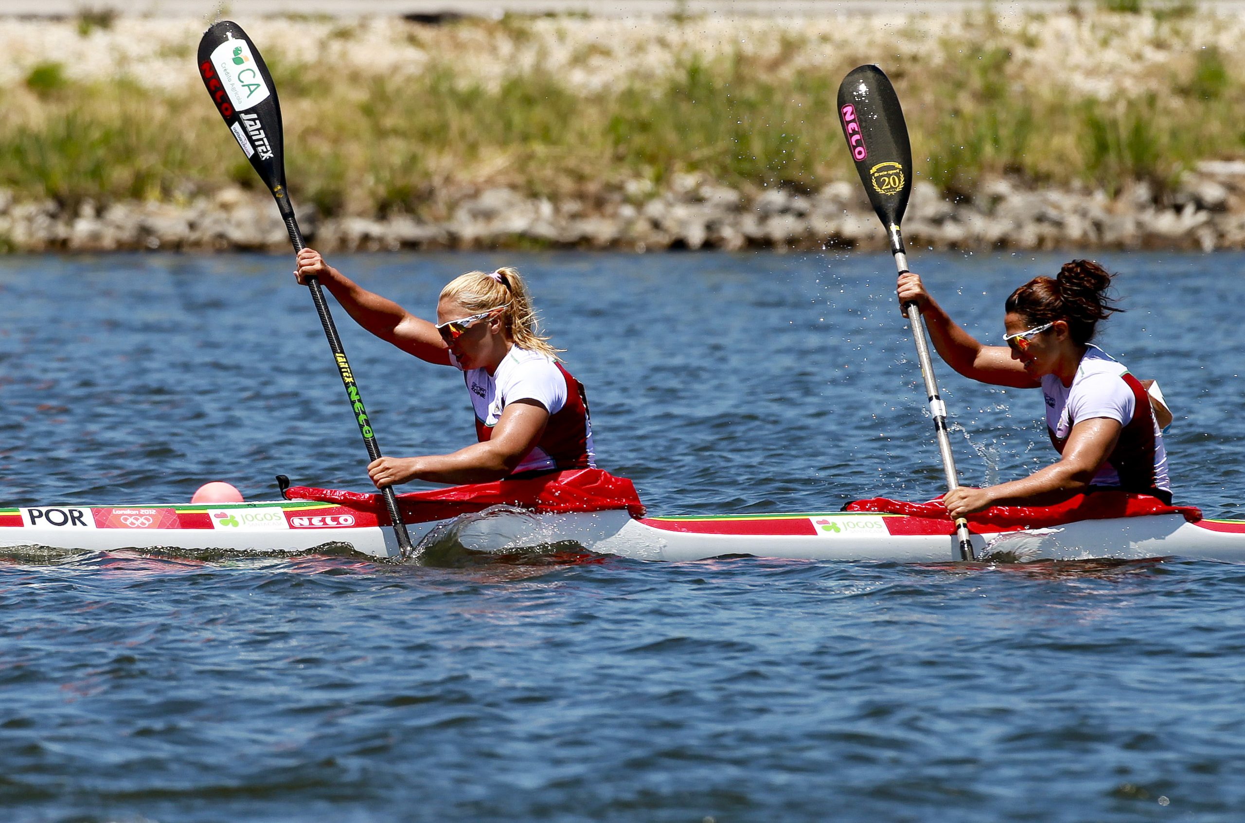 Dupla de canoístas Teresa Portela e Joana Vasconcelos bronze em K2 500 na Taça do Mundo