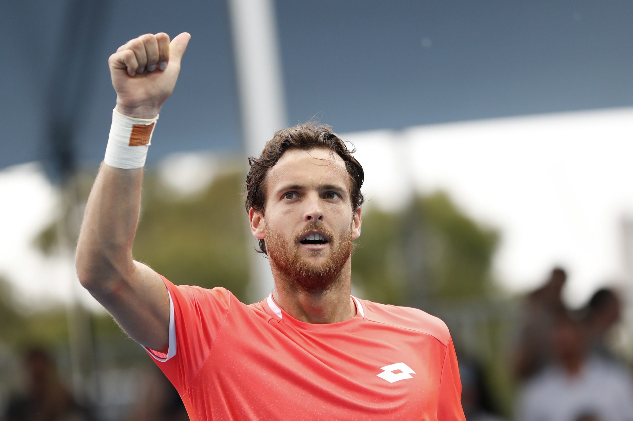 João Sousa vence em pares e segue para os quartos de final do Open da Austrália