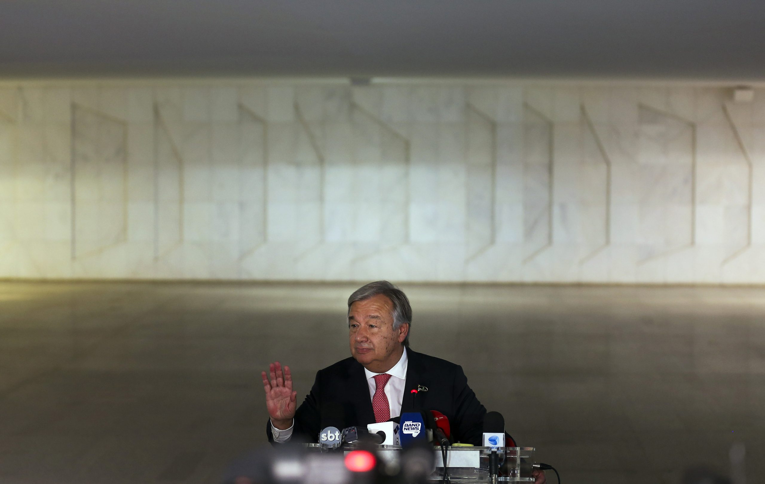 Guterres recebido hoje por Secretário de Estado norte-americano