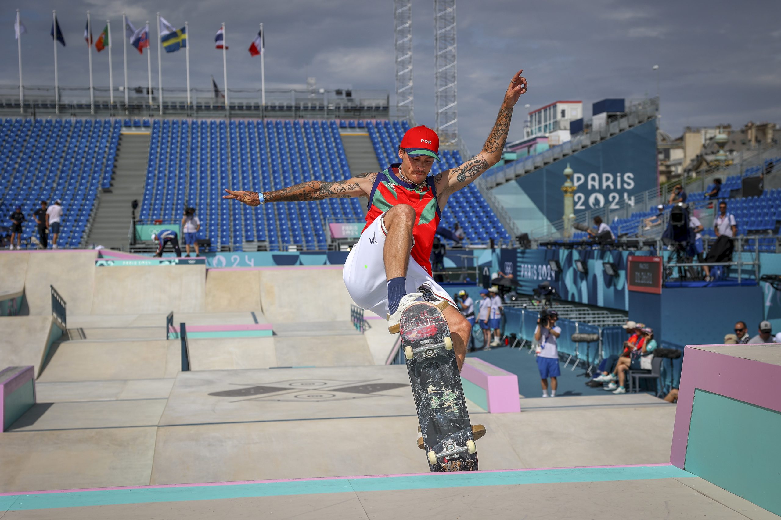 Paris2024: Chuva adia prova do skater Gustavo Ribeiro para segunda-feira