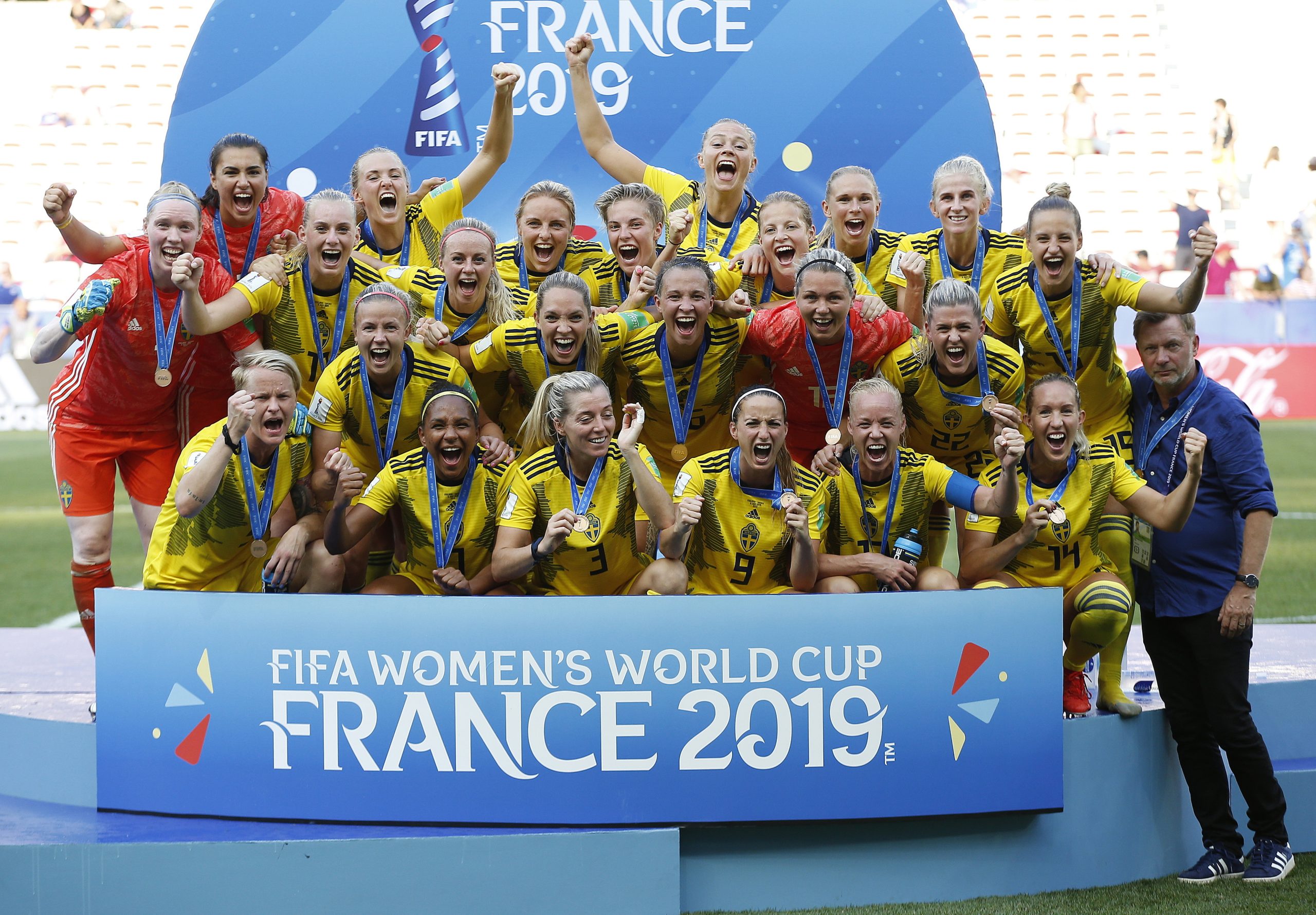 Mundial2019: Suécia vence Inglaterra e volta a repetir um terceiro lugar