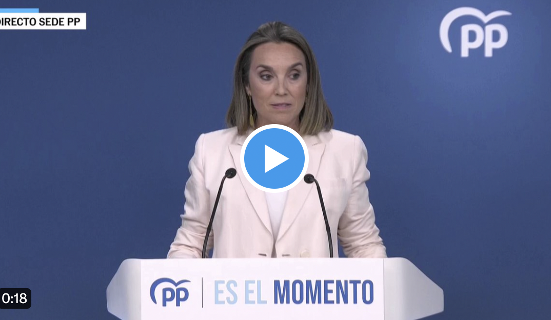 O que diz o PP: “acreditamos que será uma grande noite eleitoral e que o PP recuperará a posição de primeira força política”
