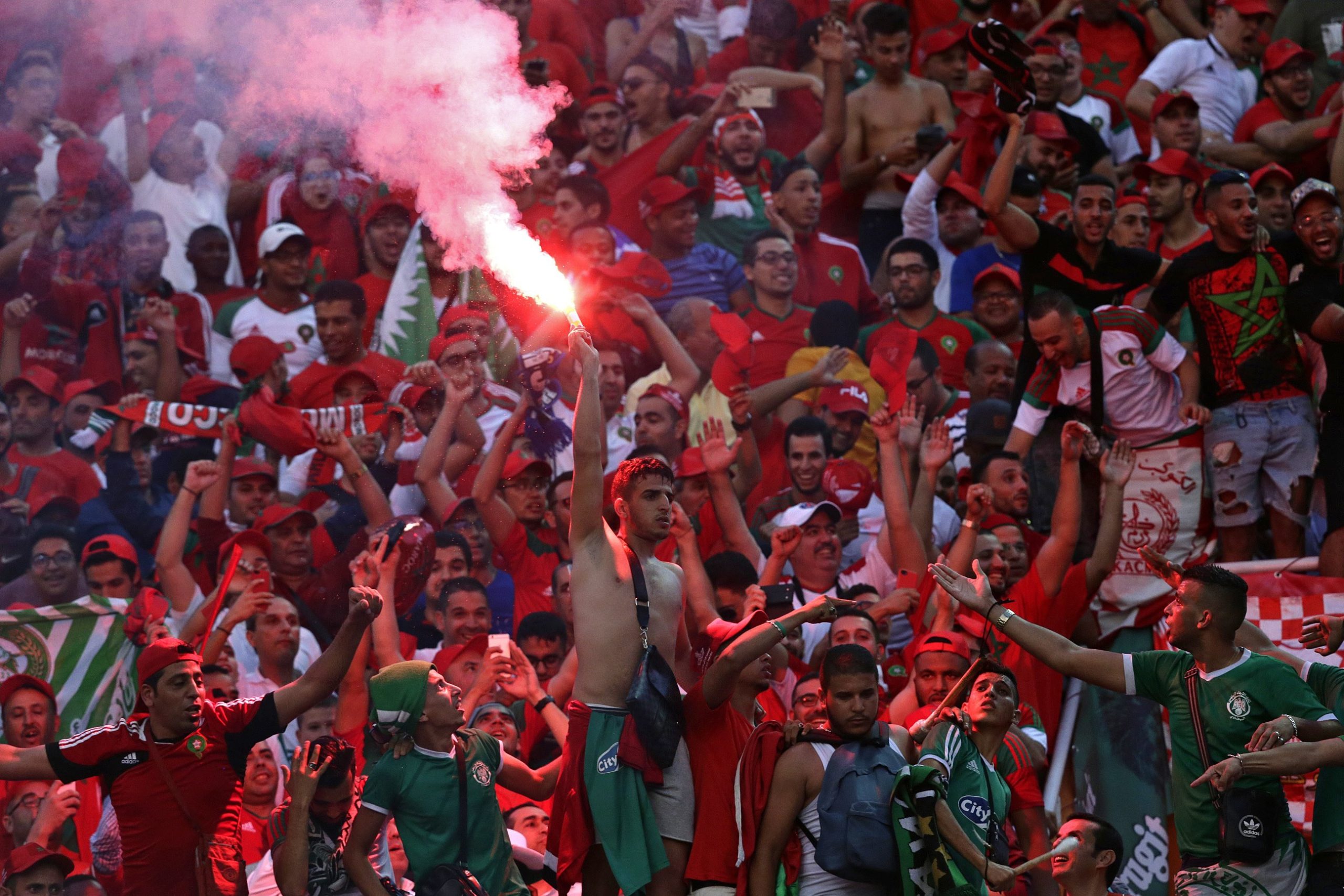 Qualificação de Marrocos para o Mundial2018 provocou distúrbios em Bruxelas