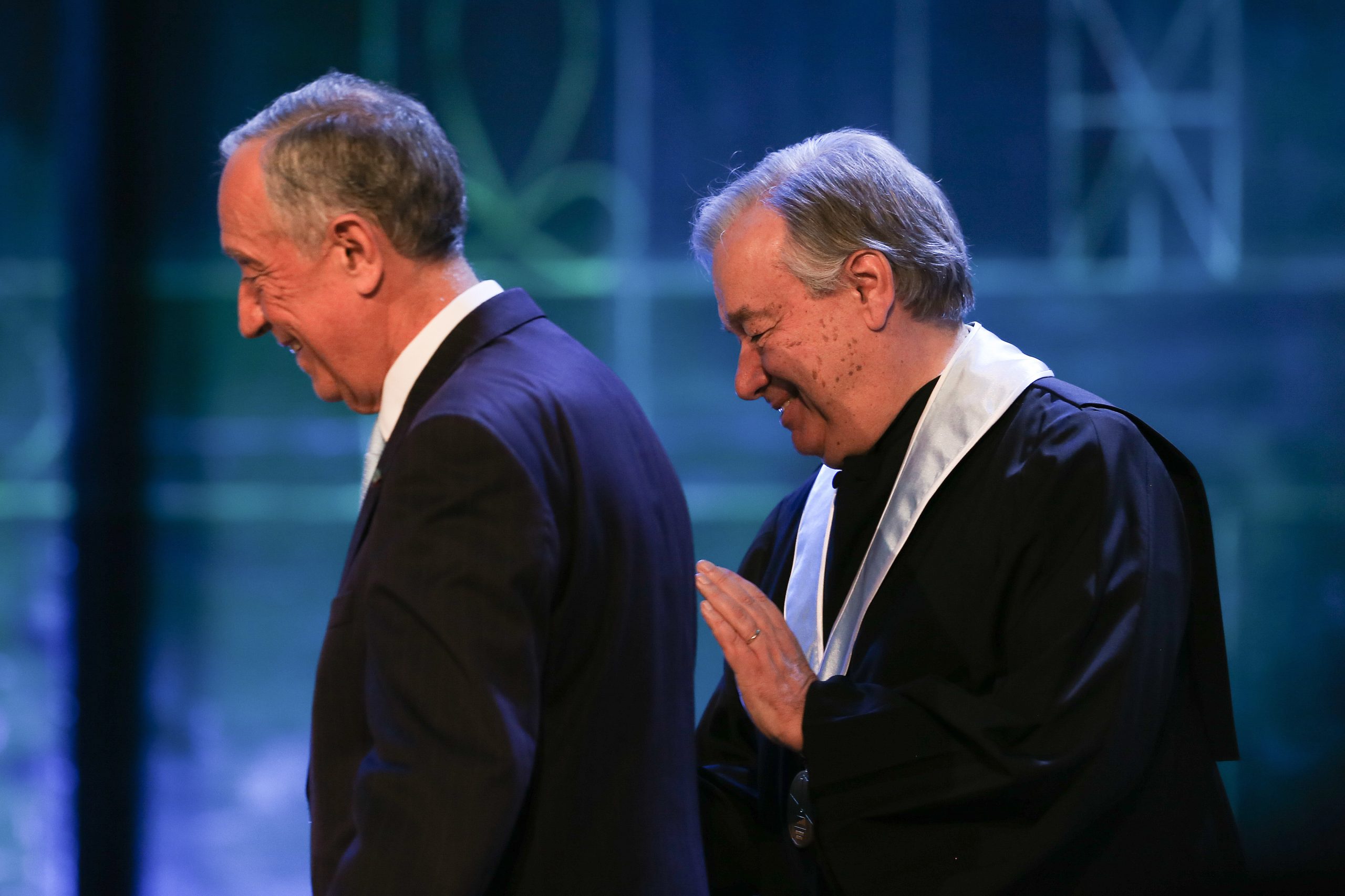Marcelo enaltece percurso de Guterres, o governante “mais consensualmente amado”
