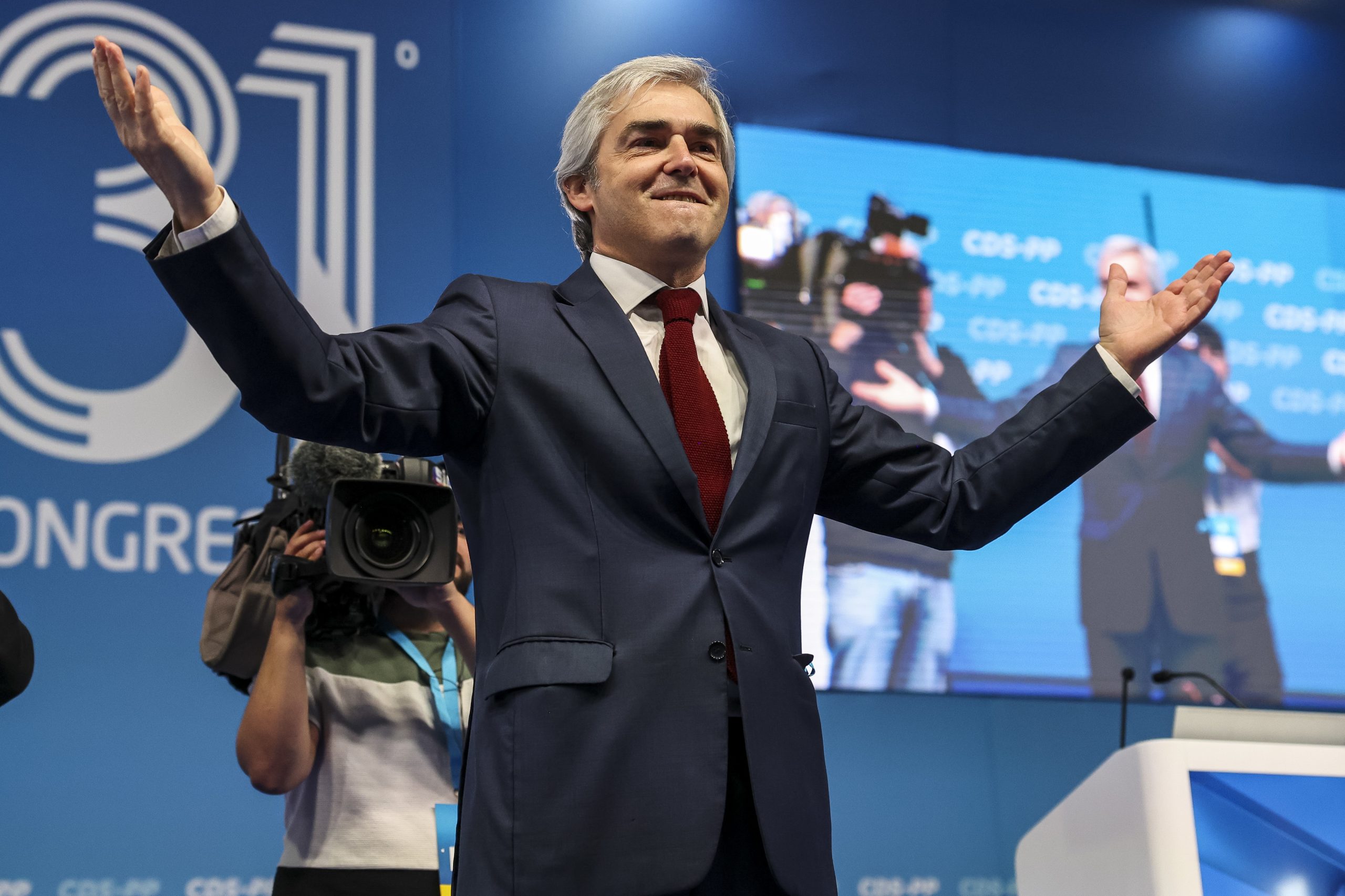 Começa o 31.º Congresso do CDS-PP. Veja as imagens da festa centrista