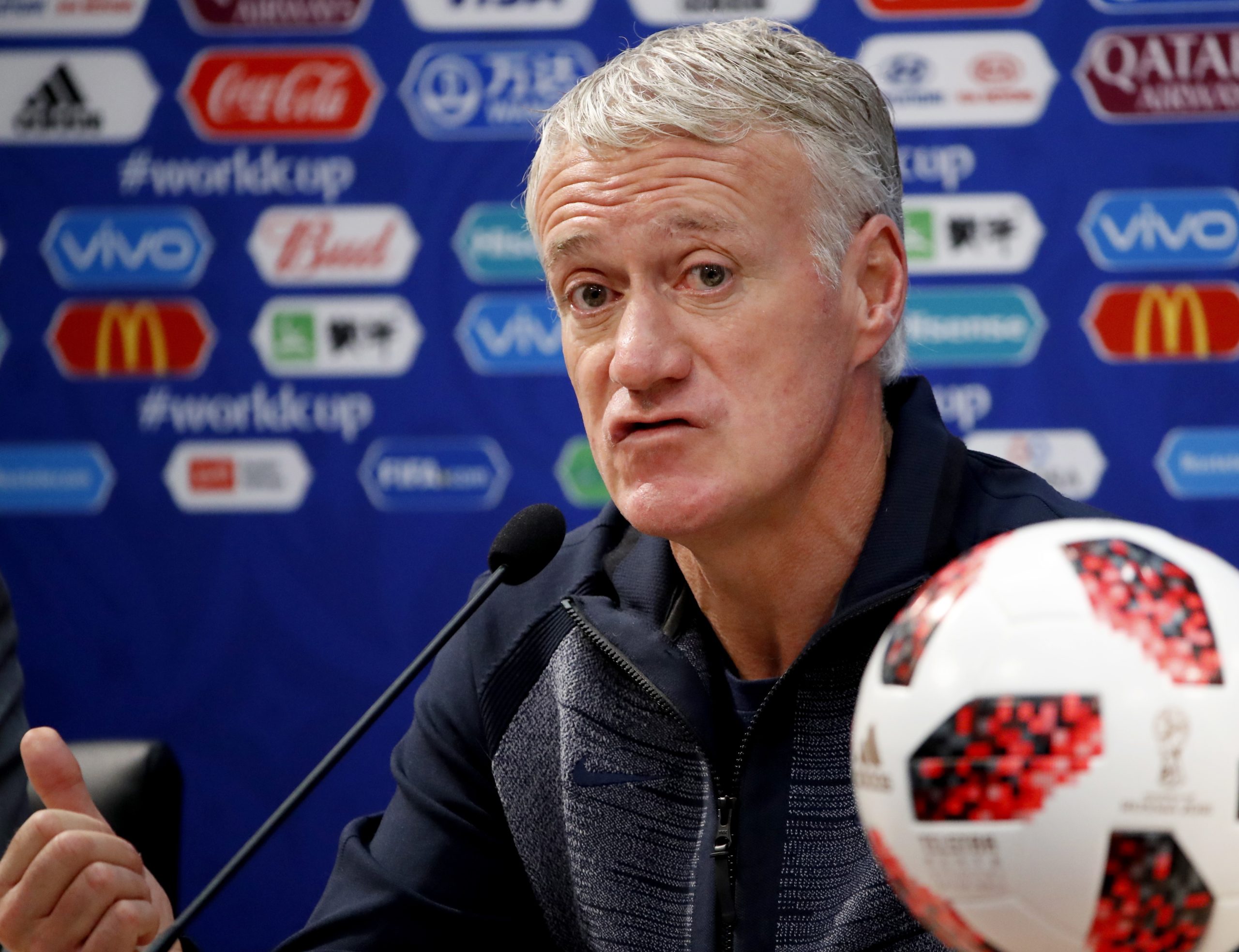 Mundial2018. Deschamps diz que Uruguai tem estilo “escrito nos genes”