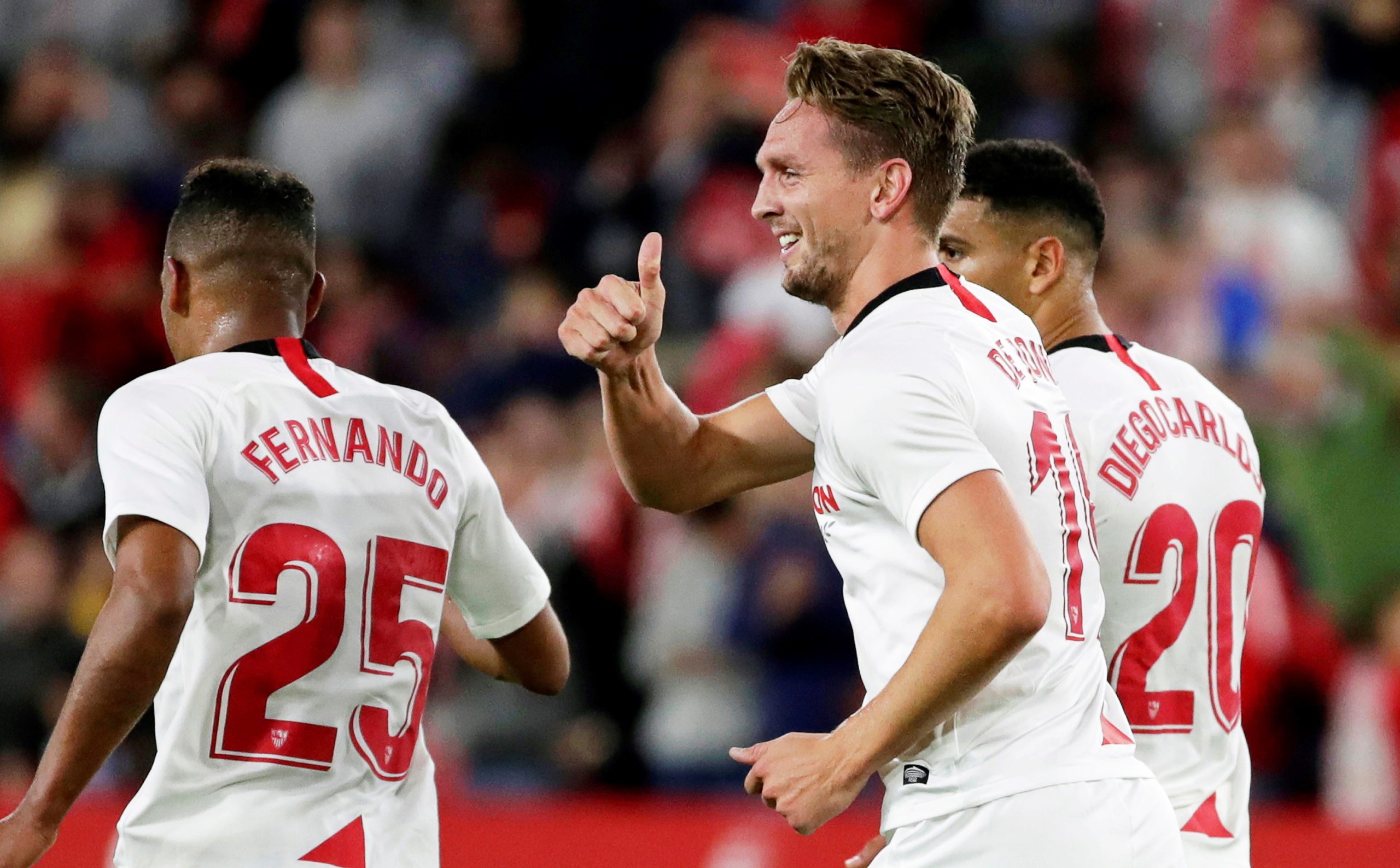 Golo de Luuk de Jong aos 86 dá vitória ao Sevilha na receção ao Levante