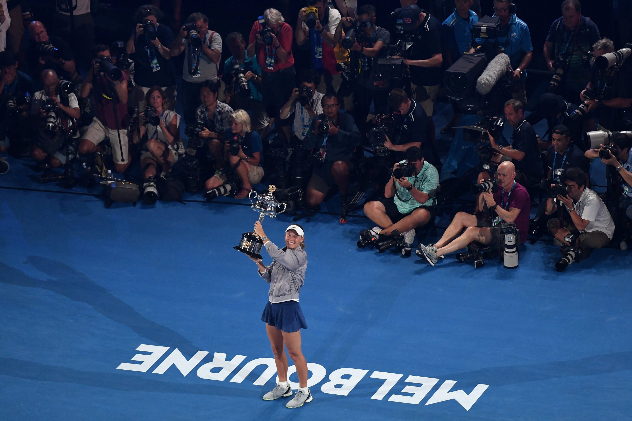 Open da Austrália: Finalmente um ‘major’ para Wozniacki