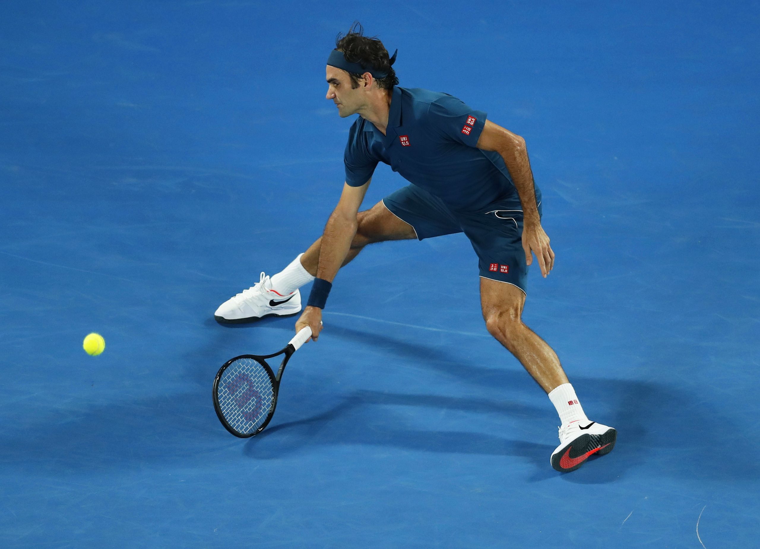 Roger Federer bateu Istomin e segue para a segunda ronda do Open da Austrália