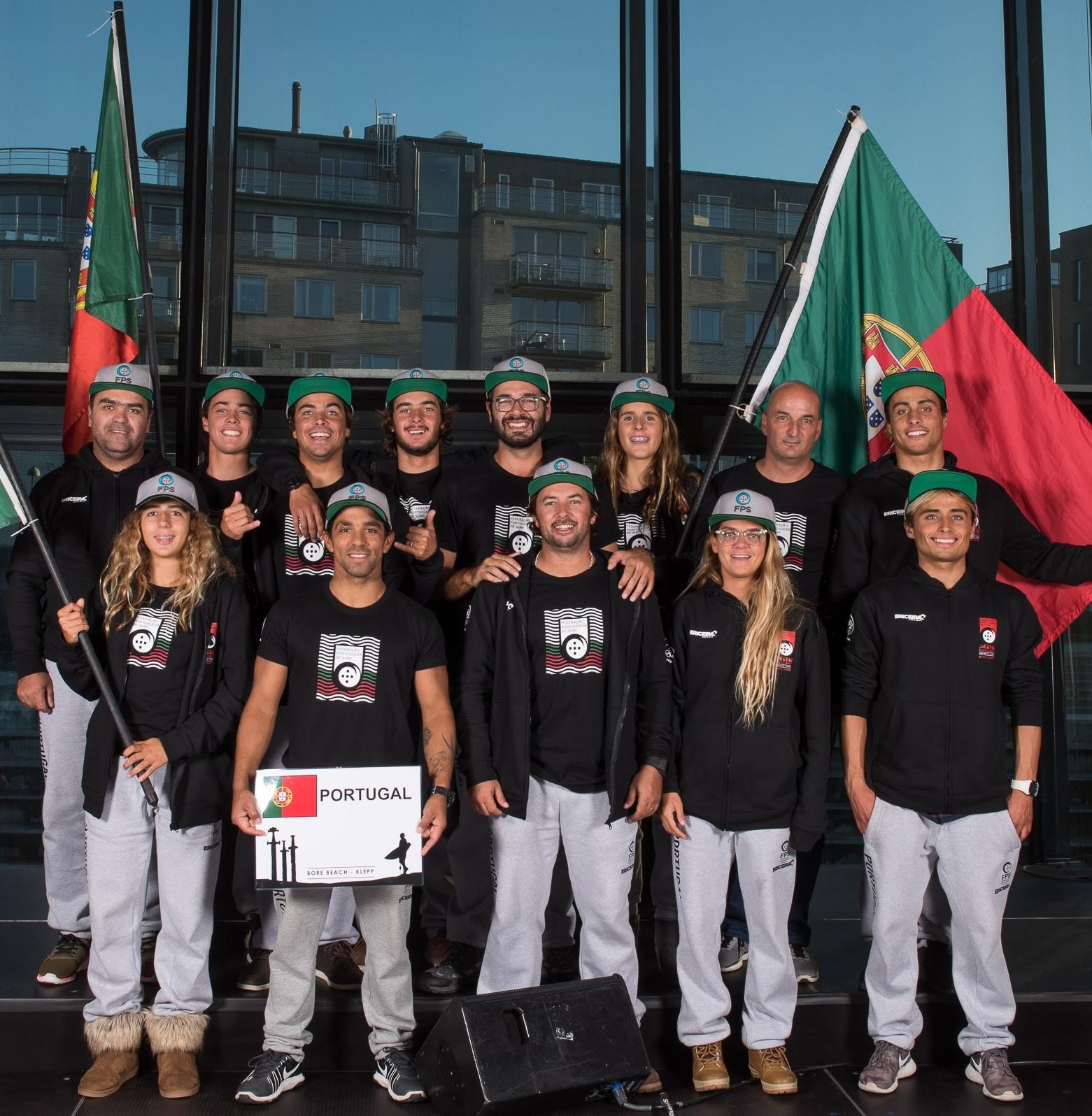 Portugal sagra-se campeão europeu de surf num dia histórico