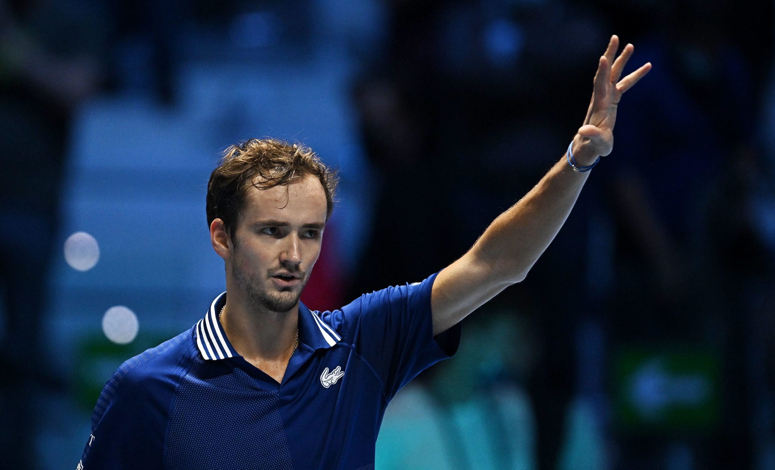Campeão Daniil Medvedev continua invencível nas ATP Finals