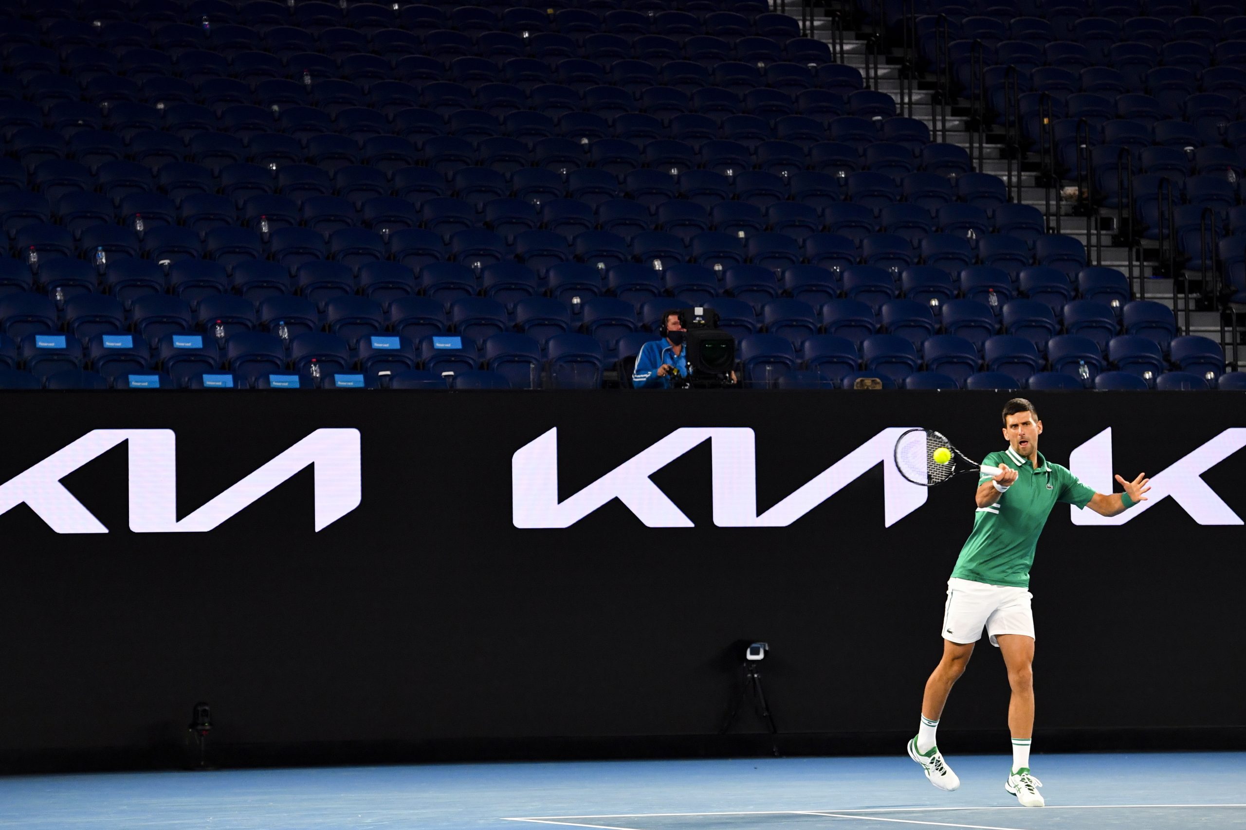 Djokovic passa por Fritz rumo aos oitavos de final do Open da Austrália
