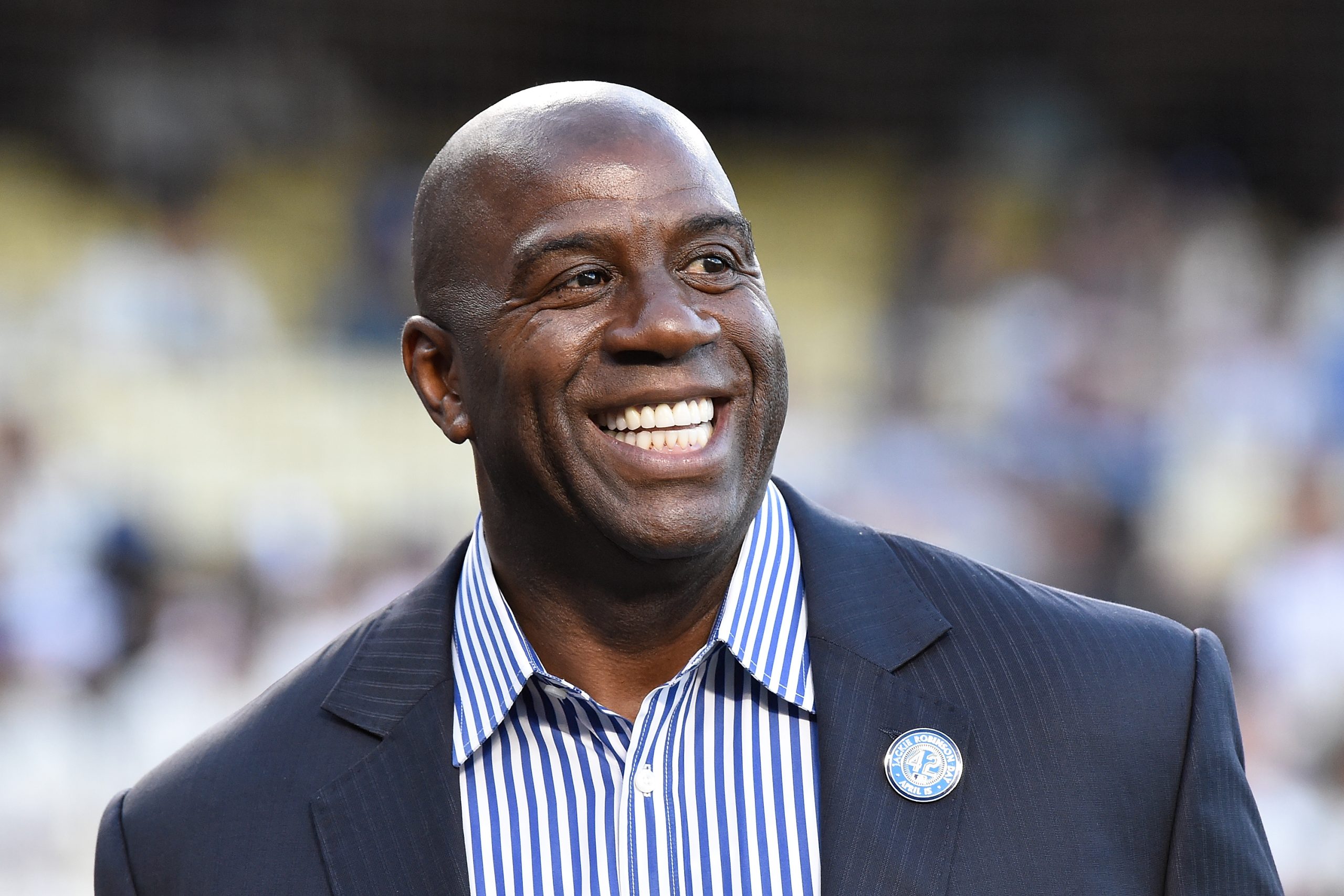 Magic Johnson está de volta aos Lakers e tem uma missão
