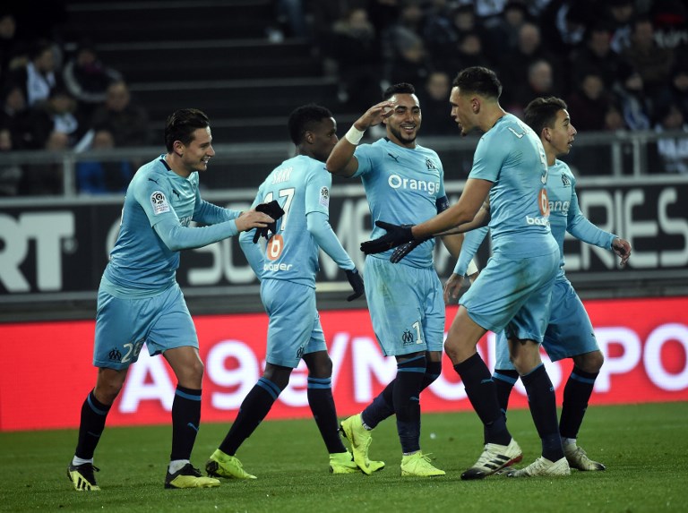 Marselha vence em Caen e quebra jejum de nove jogos