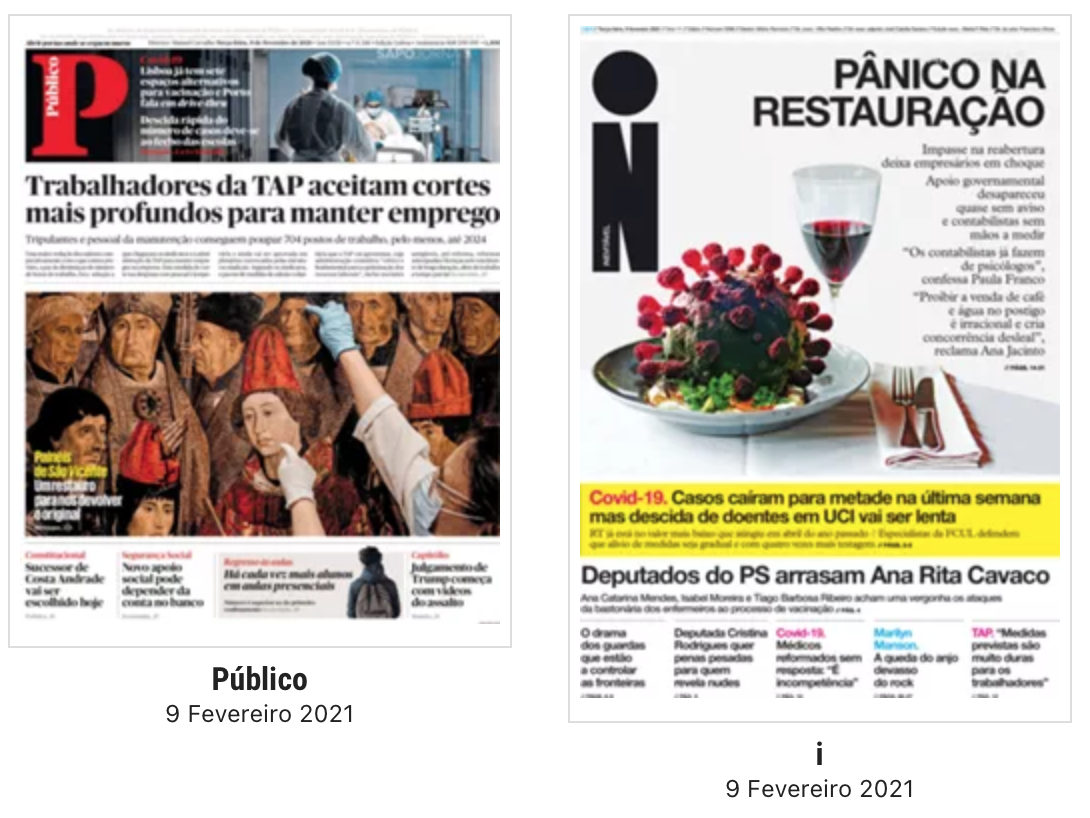 Revista de Imprensa: Trabalhadores da TAP aceitam cortes e o pânico na restauração