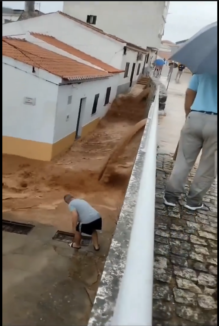 Brinches, a aldeia no Alentejo que inundou depois de “tromba de água”