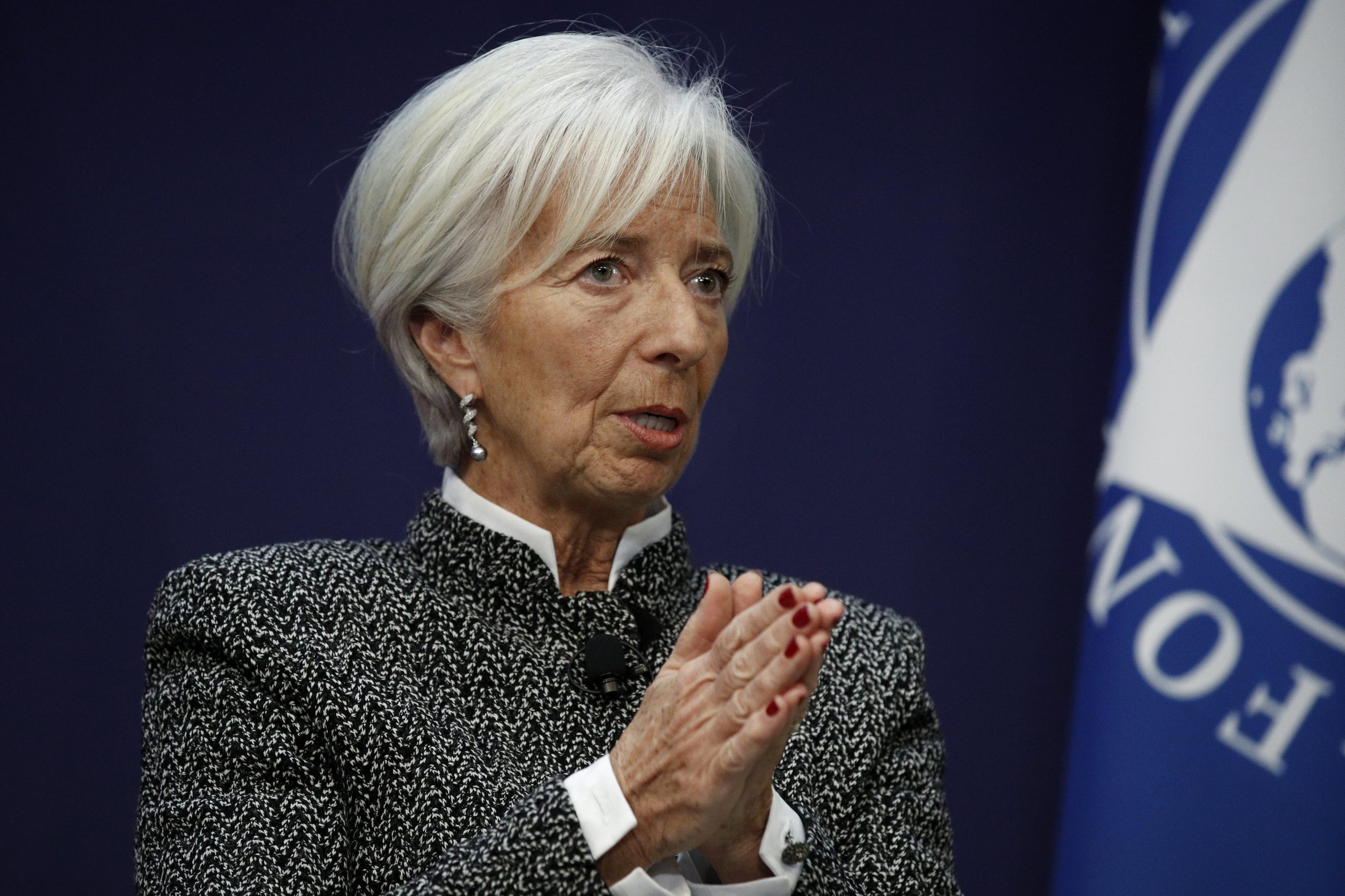 Protecionismo tem de ser rejeitado em todas as formas, defende Christine Lagarde