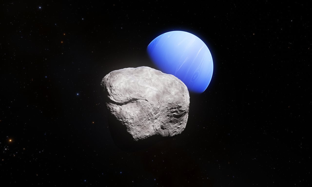 Neptuno. A última e mais pequena lua descoberta já tem nome