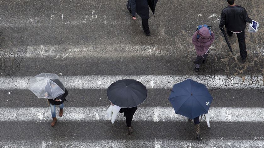 Chuva e descida das temperaturas a partir de hoje