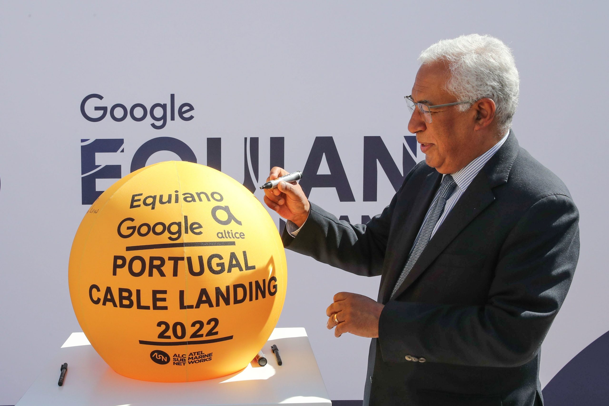 Equiano: António Costa destaca importância dos cabos transatlânticos para democracias