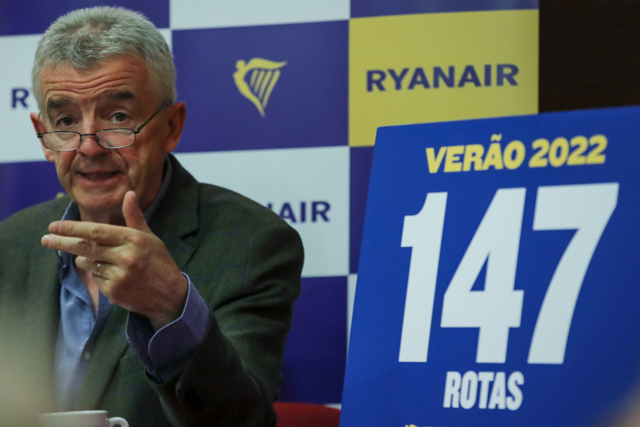 Ryanair espera ganhar 18 ‘slots’ da TAP com utilização ao longo do ano