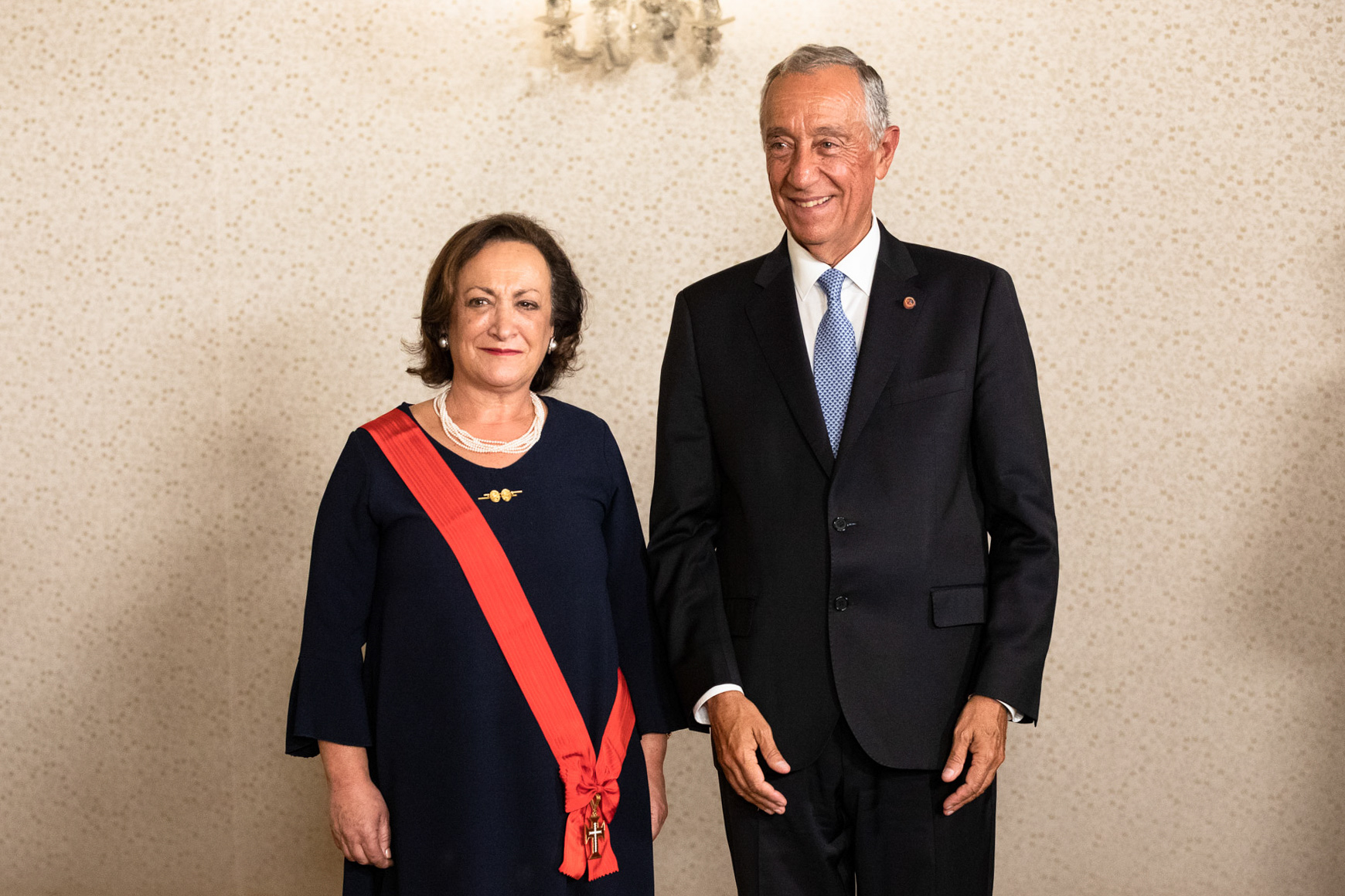 Presidente da República diz que Marques Vidal foi condecorada como “é tradicional”