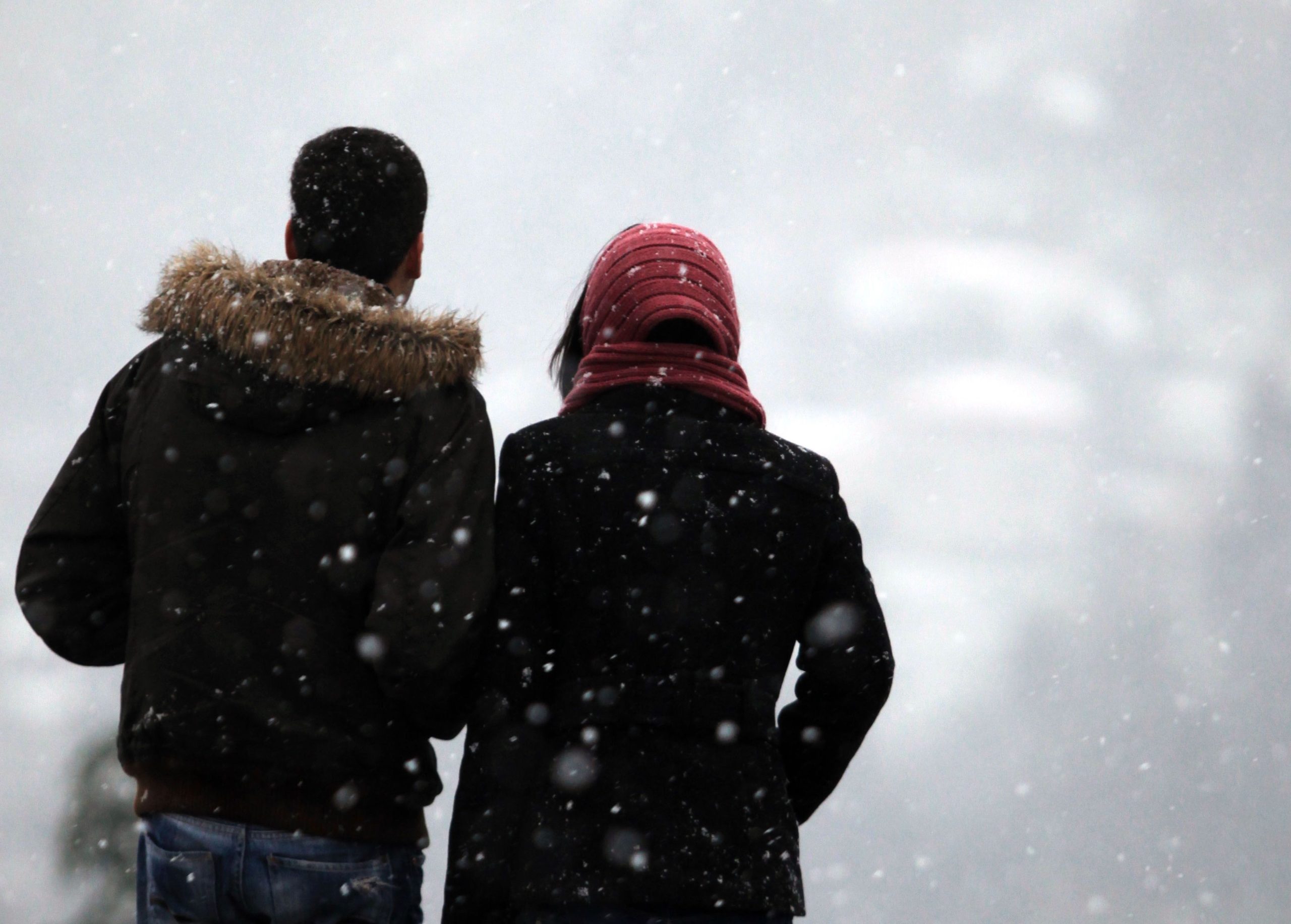 Neve “pinta de branco” Alto Alentejo