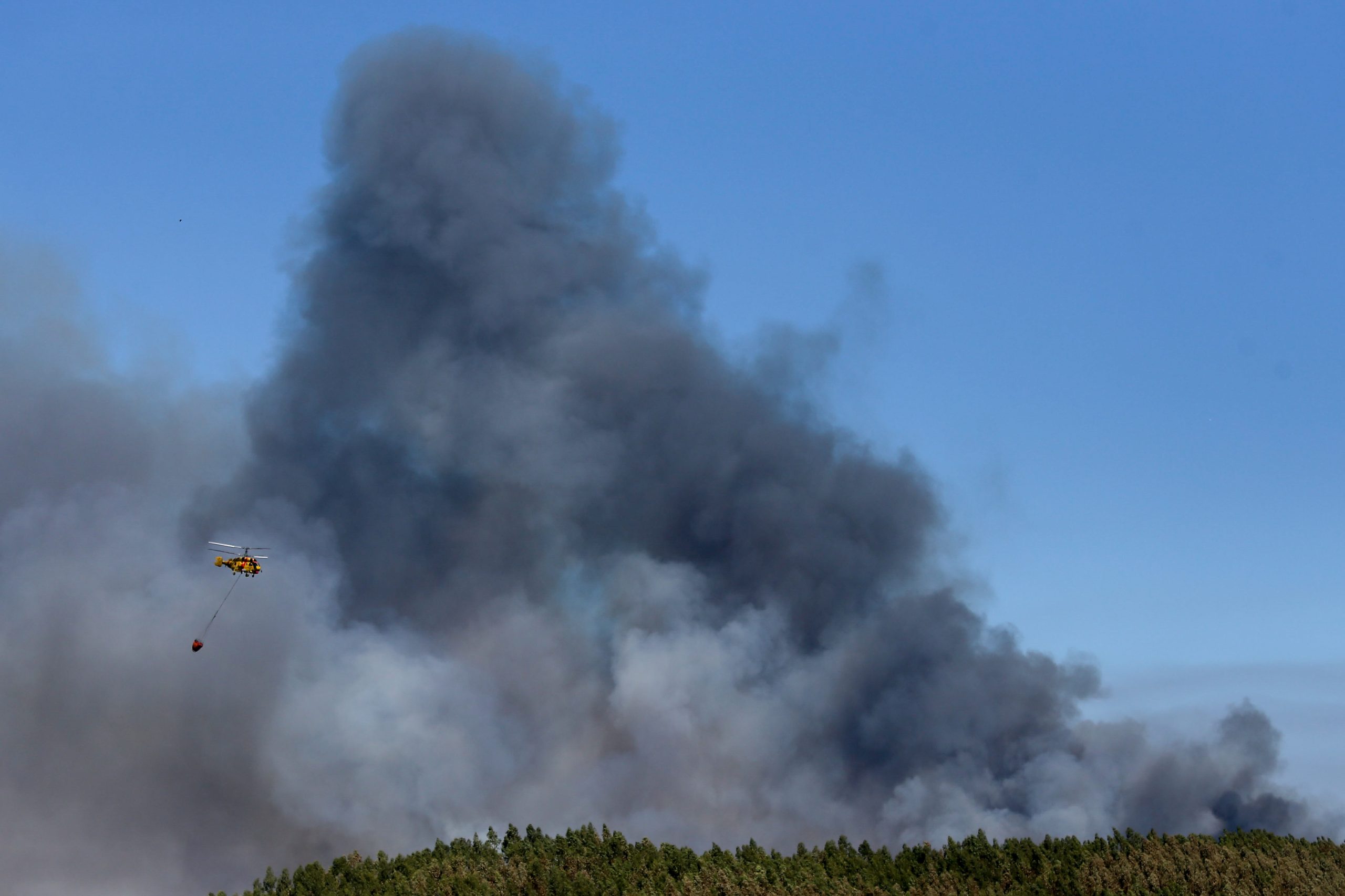 Meios aéreos para combate aos fogos, até 2022, custam menos 20% do que o previsto