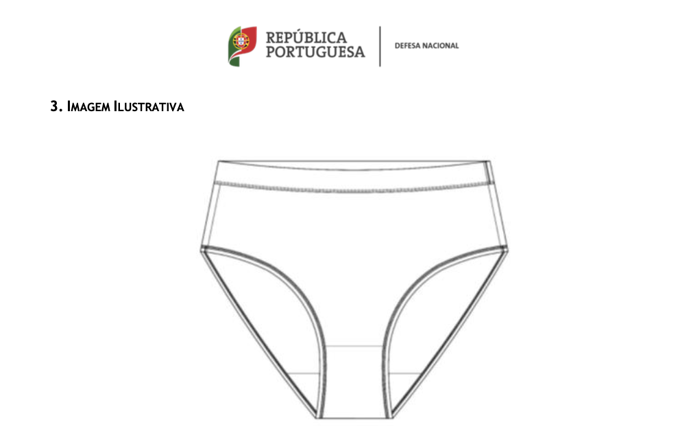 Ministério da Defesa gasta mais de 30 mil euros em confeção de cuecas de mulher para a Ucrânia
