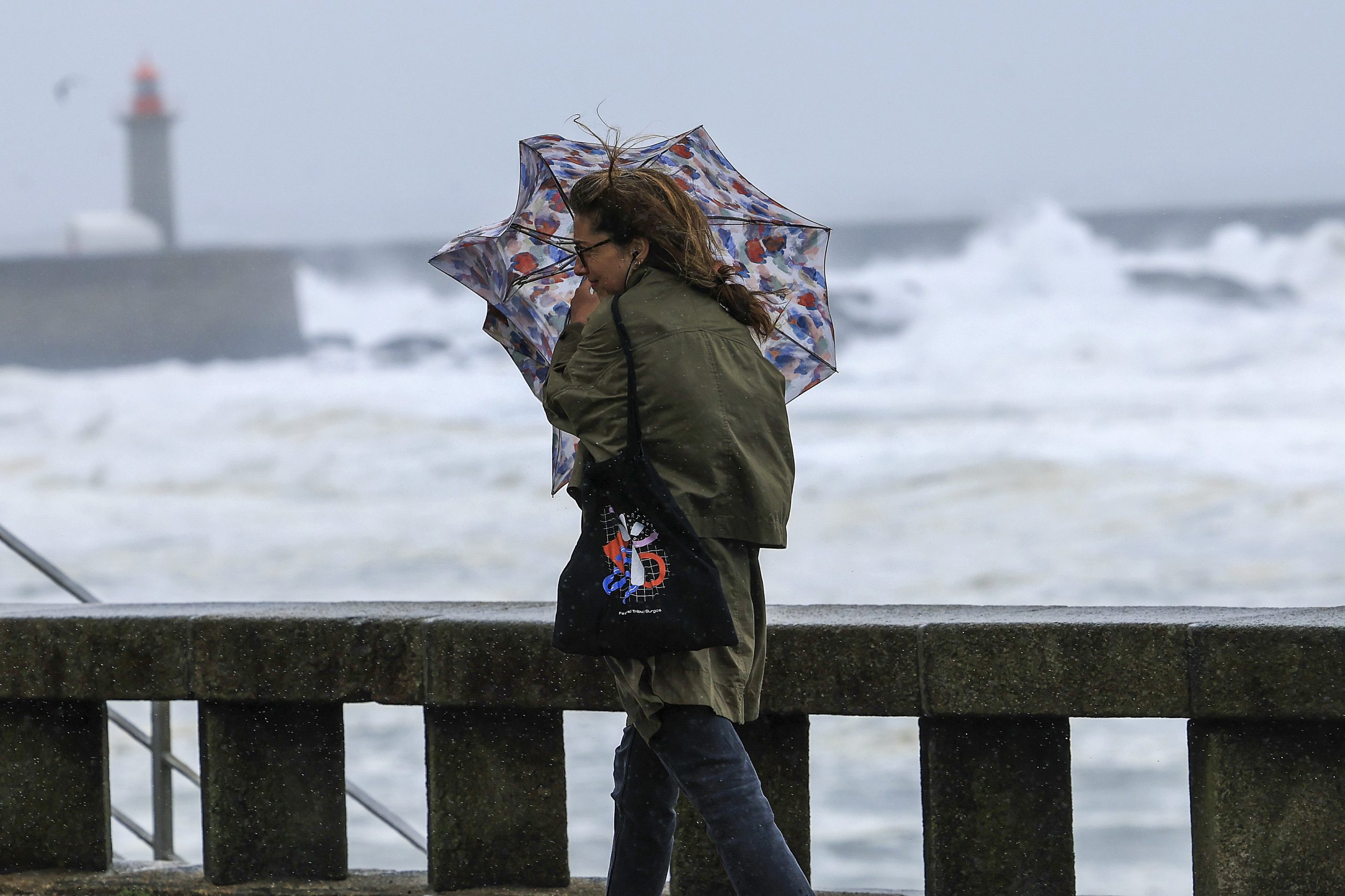 Depressão Ingrid traz chuva intensa, neve e mar agitado a Portugal continental