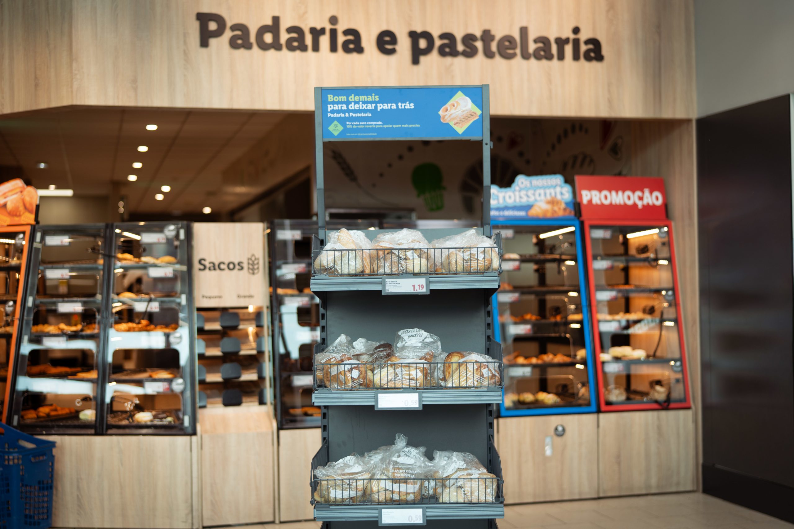 Lidl alarga programa contra o desperdício alimentar à padaria e pastelaria