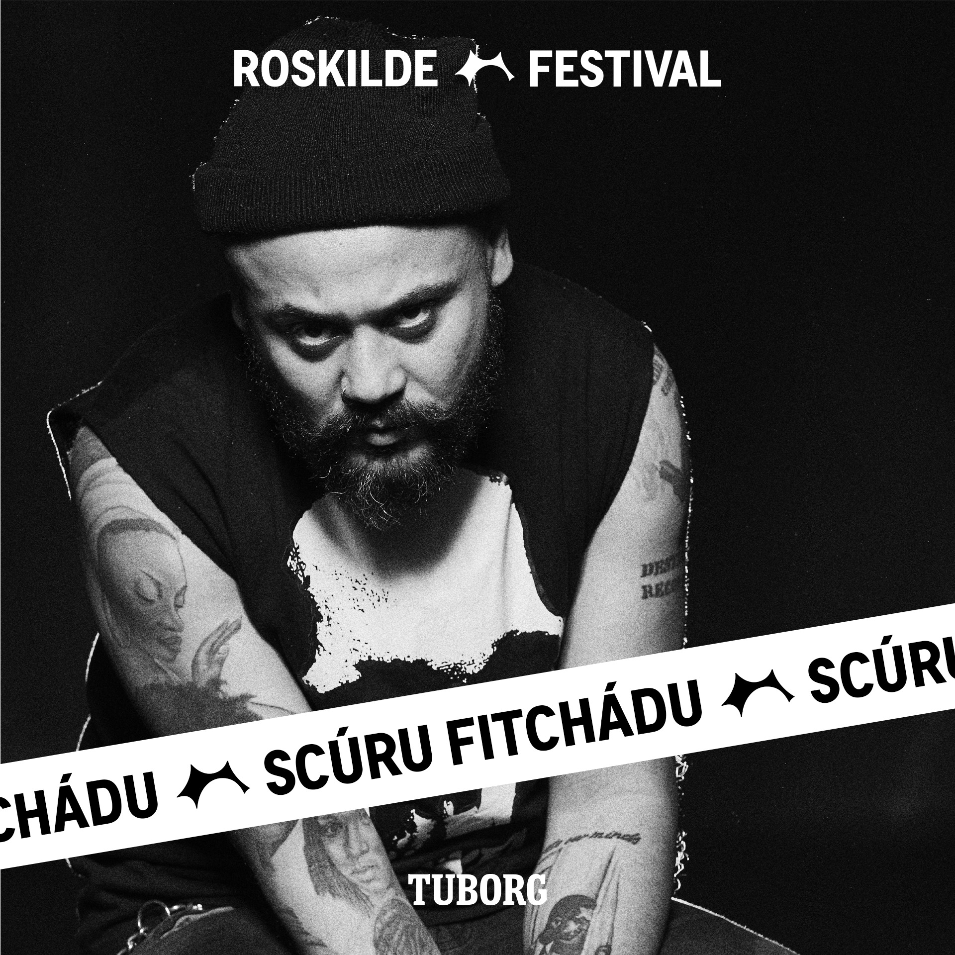 Português Scúru Fitchádu em julho no festival de música dinamarquês Roskilde
