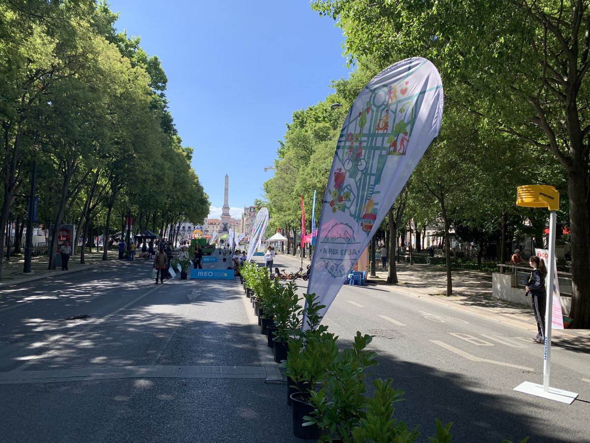Lisboa: Avenida da Liberdade com trânsito condicionado este domingo para realização de iniciativa “A Rua é Sua”