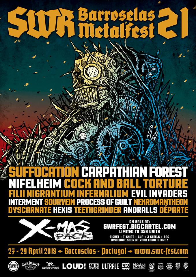 Barroselas Metalfest anuncia primeiros nomes com Suffocation à cabeça