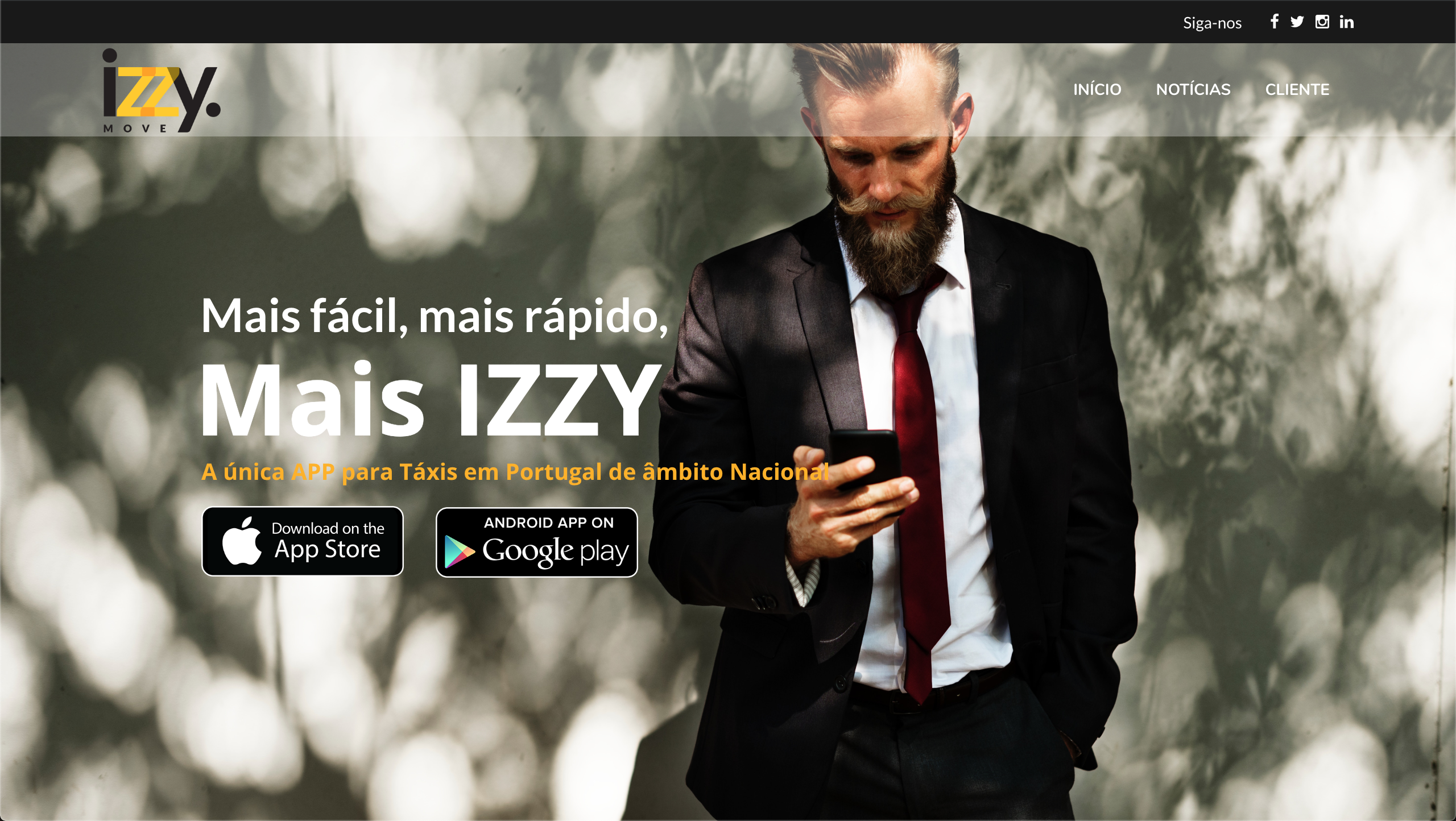 IzzyMove: ANTRAL apresenta aplicação e novos fardamentos para taxistas