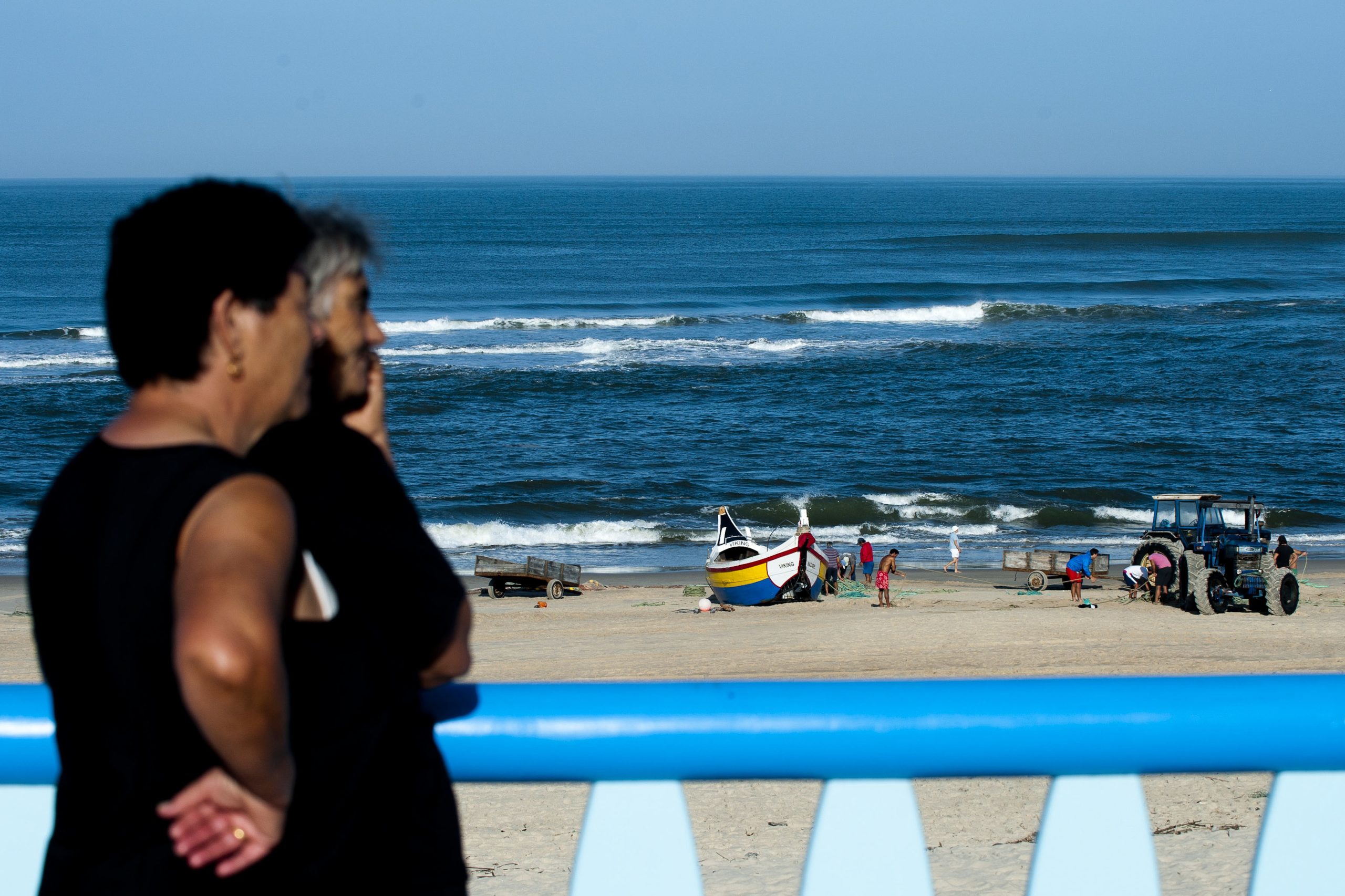 Praia da Vieira de Leiria reabre após três dias interdita a banhos