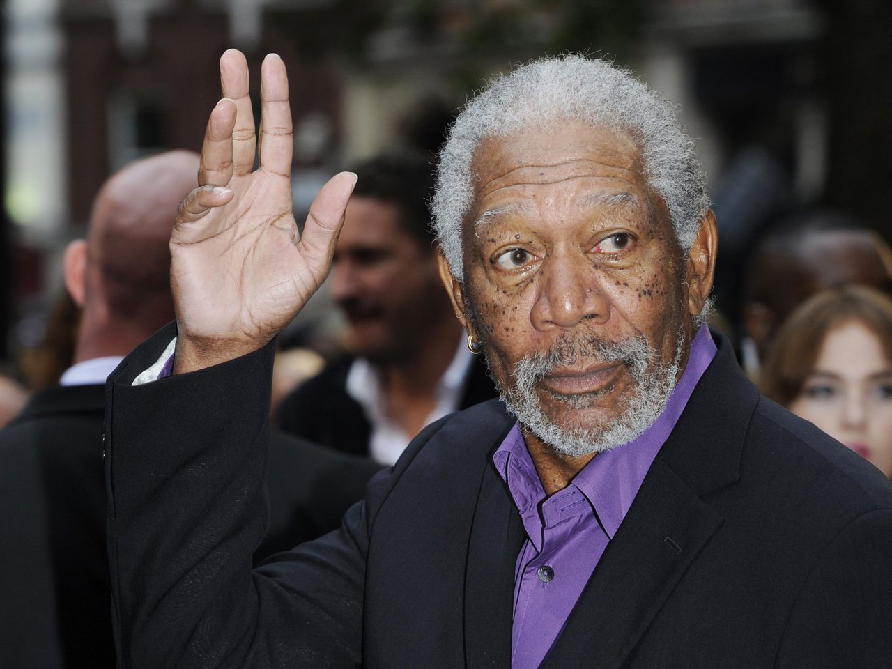 Deus, guacamole e trabalho: tudo é assunto para Morgan Freeman