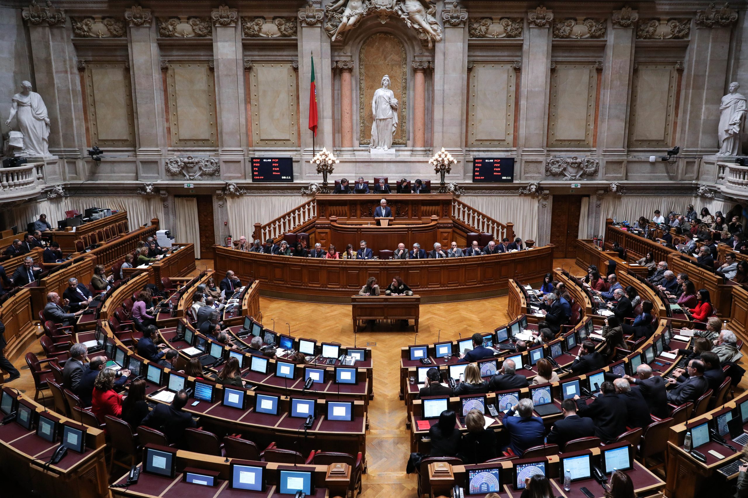 Parlamento debate hoje Programa de Estabilidade 2023-2027