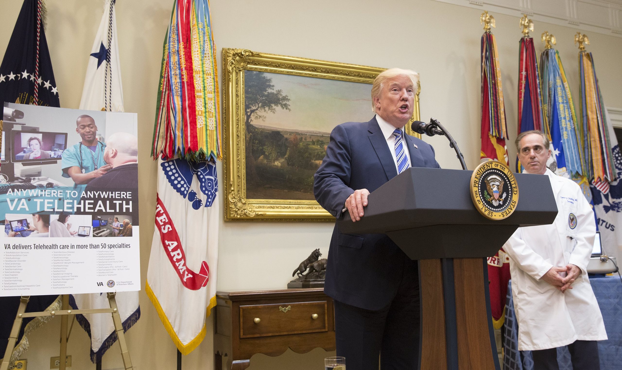 Depois do Texas, Trump decreta estado de emergência no Louisiana
