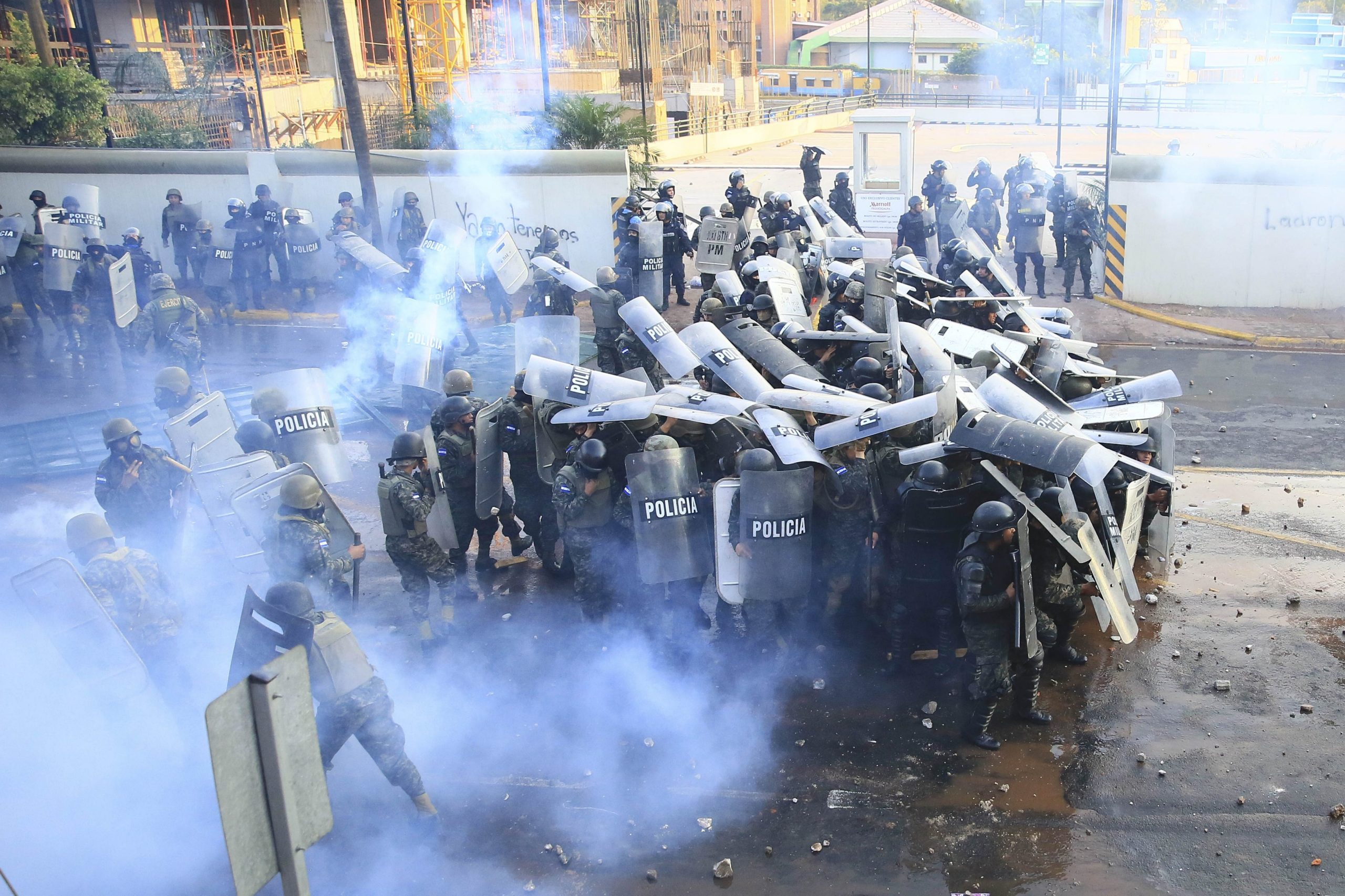Protesto nas Honduras termina com mais de 20 feridos