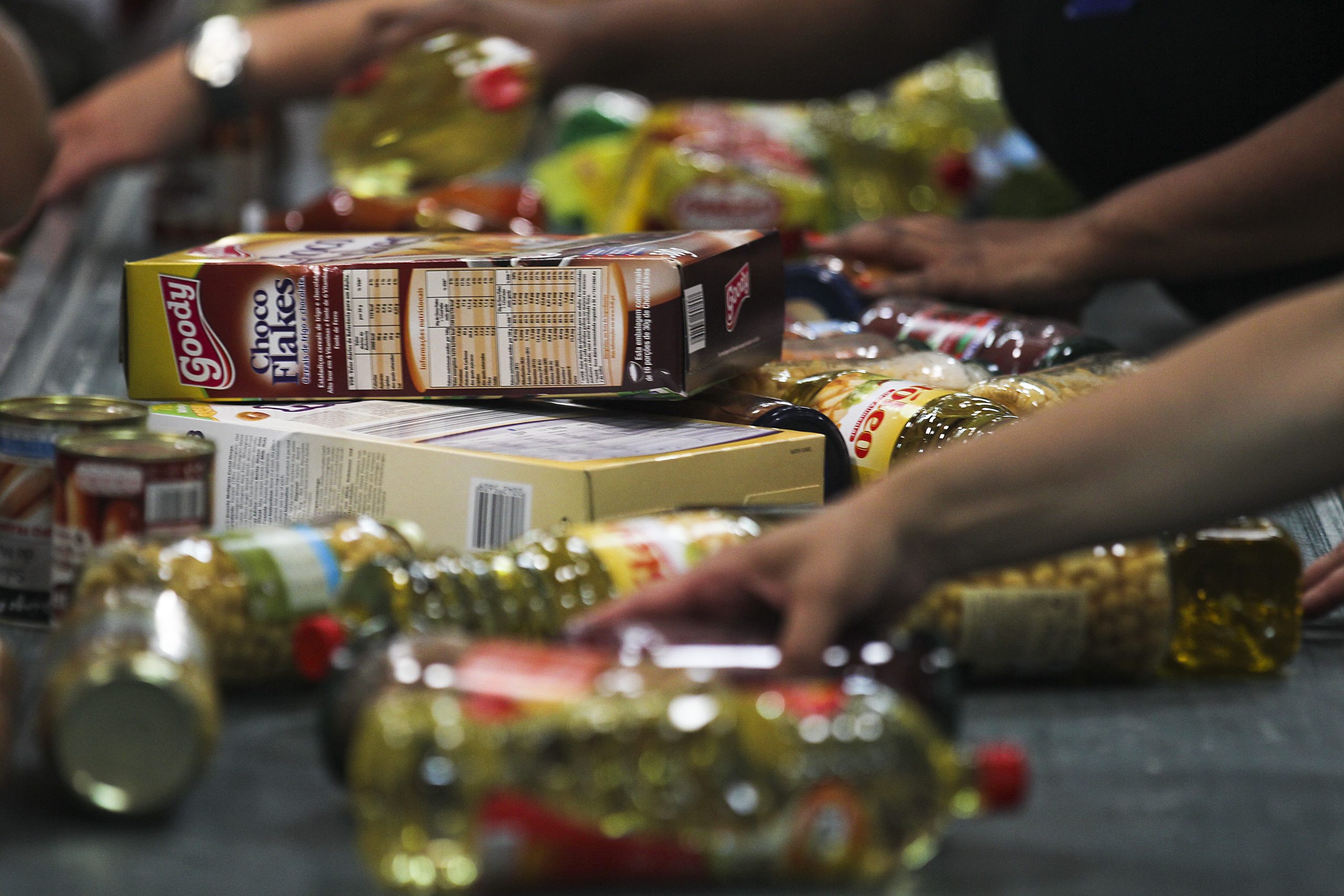 Mais de 5 toneladas de alimentos reunidas em ação solidária do SL Benfica