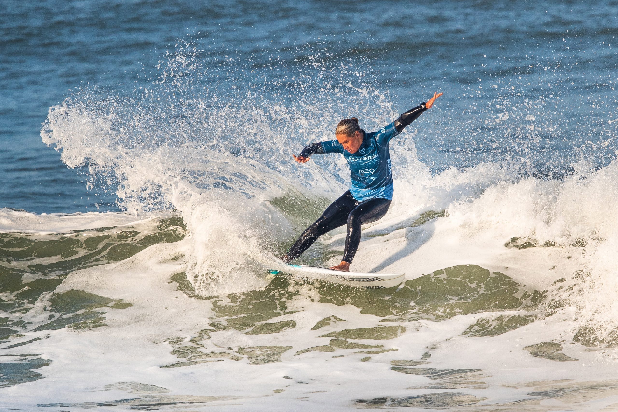 MEO Portugal Cup Surfing: Yolanda Hopkins é a única surfista portuguesa nas ‘meias’ na Ericeira
