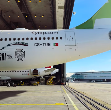 “É a hora de Portugal”. TAP apresenta avião oficial da Seleção