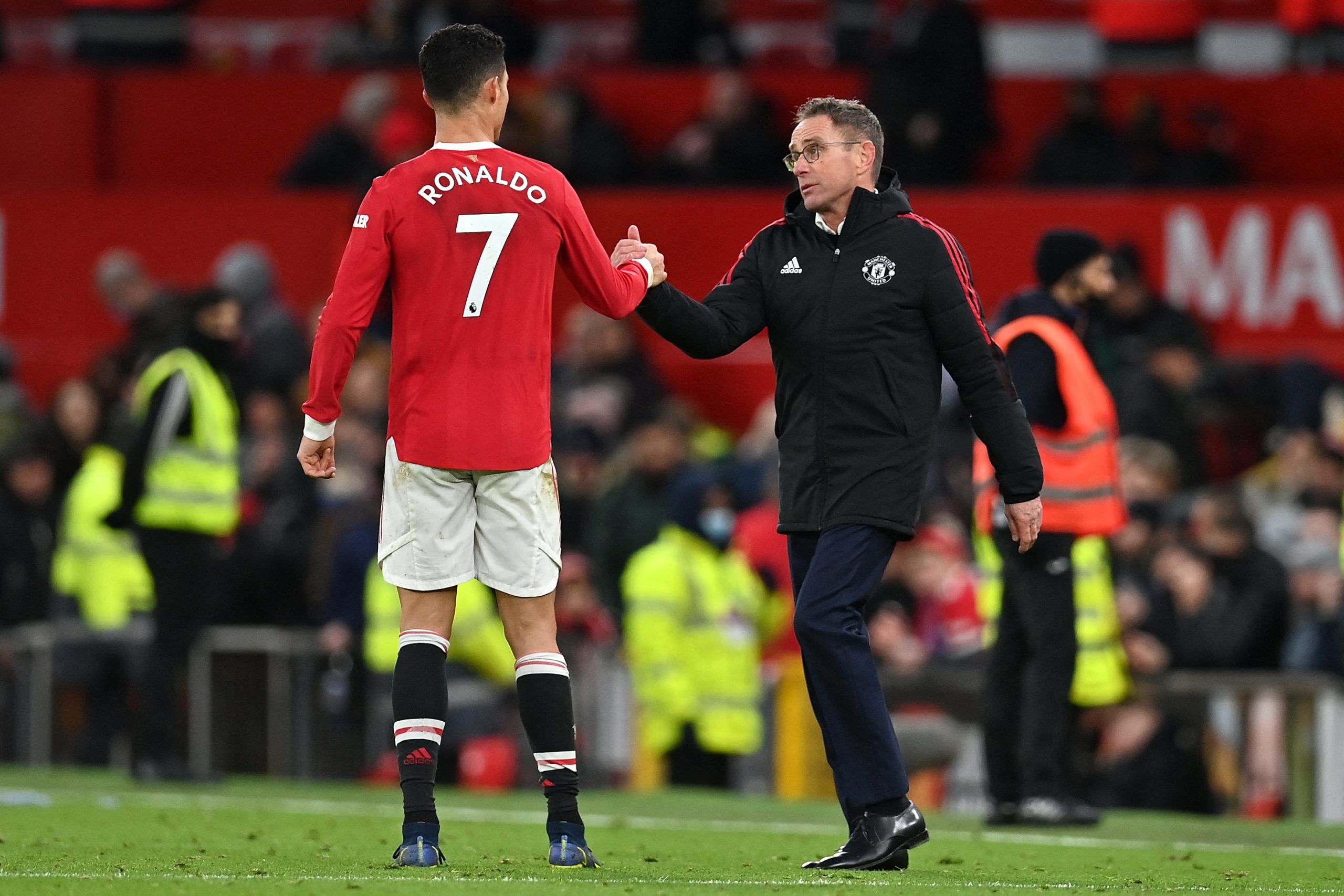 Rangnick diz que Ronaldo está em dúvida e encerra diferendo com Martial