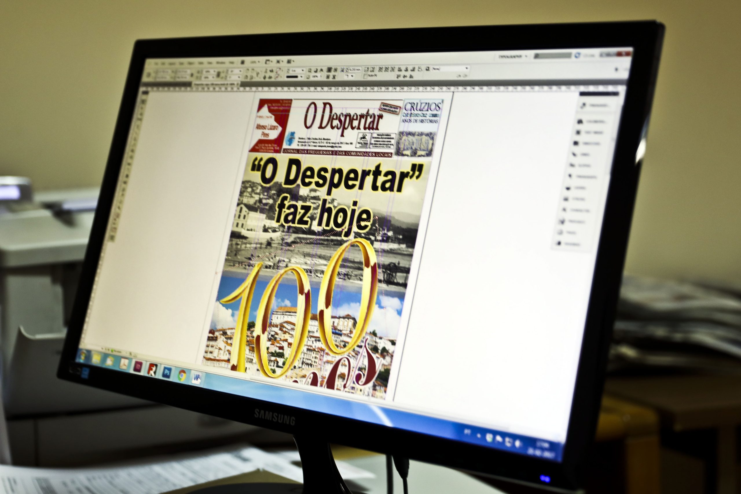 Este jornal local “despertou” há 100 anos. A edição de aniversário chega às bancas com mensagem de Marcelo