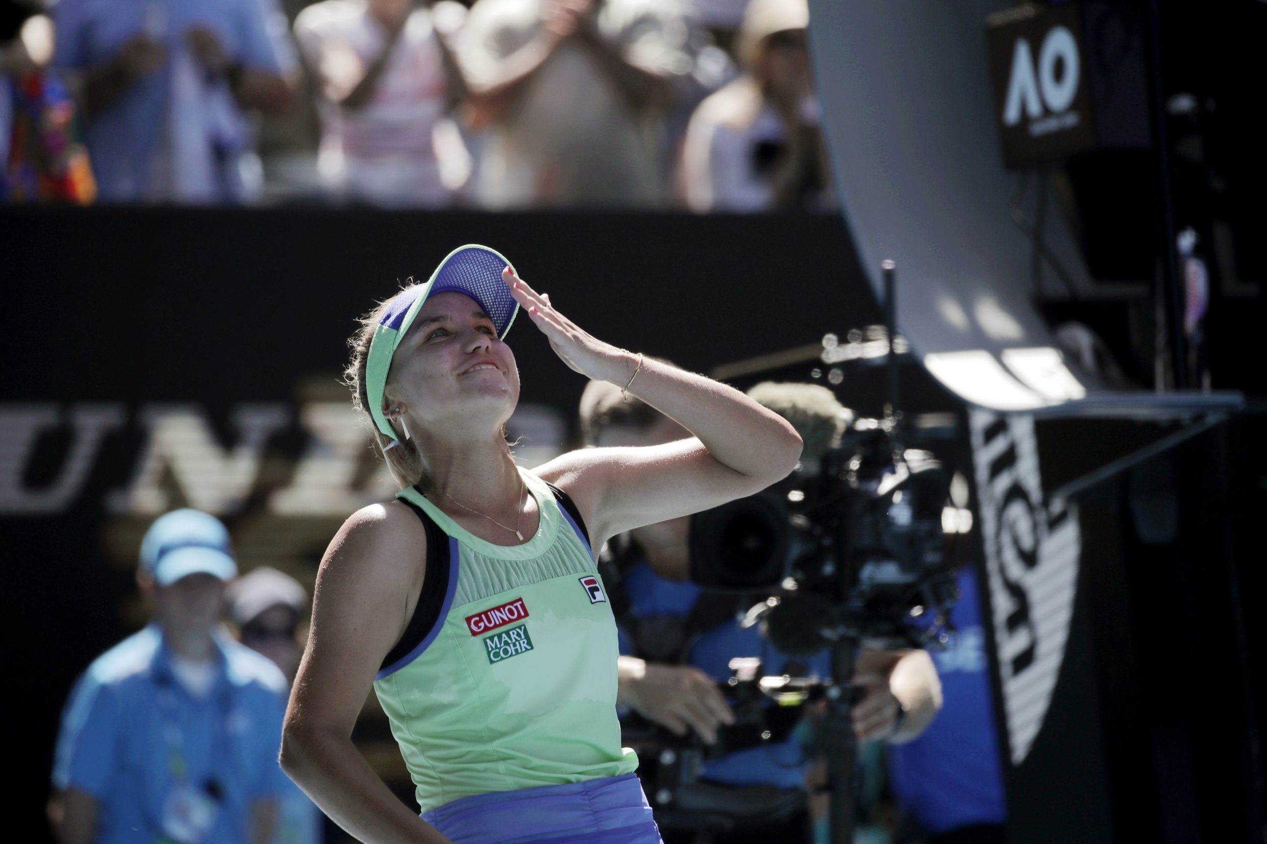 Open da Austrália: Sofia Kenin vence número um mundial e garante lugar na final
