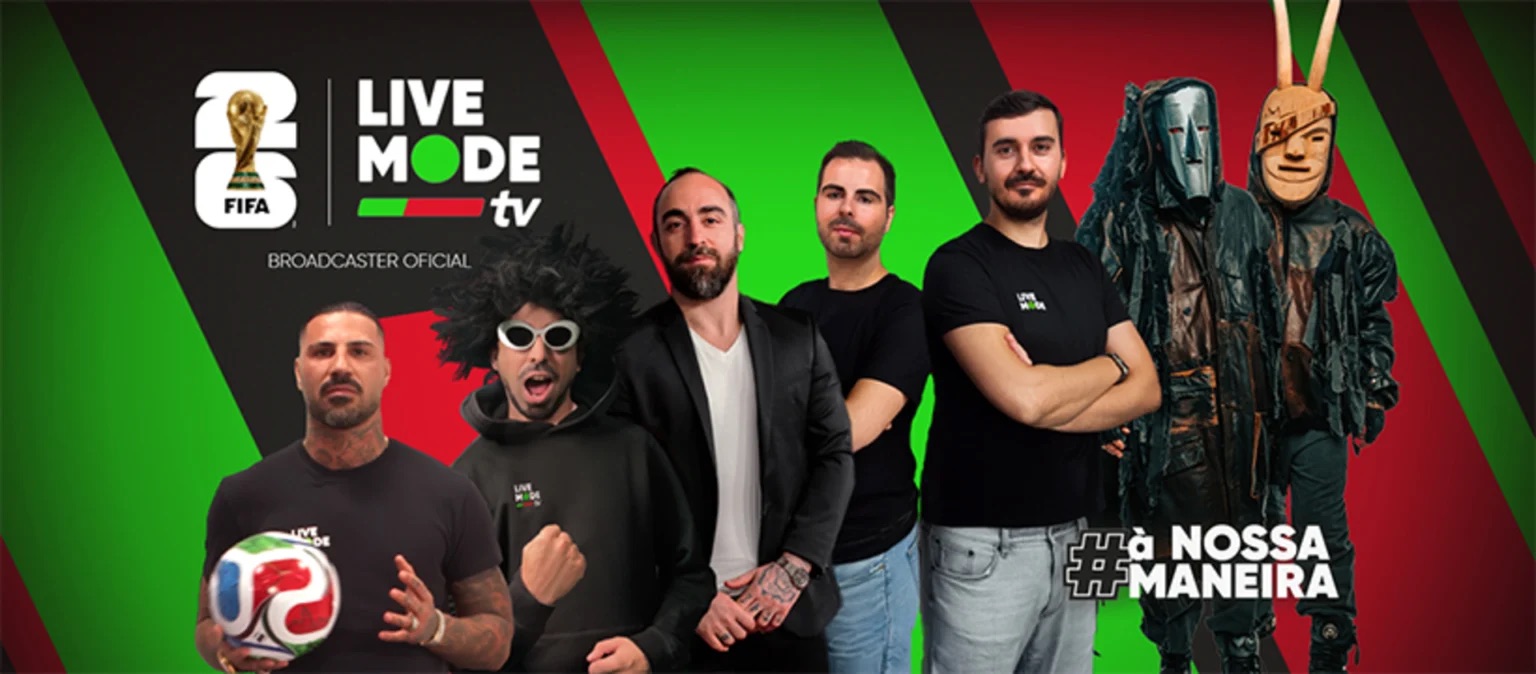“É como ver o jogo com amigos”. LiveMode TV transforma transmissões do Mundial