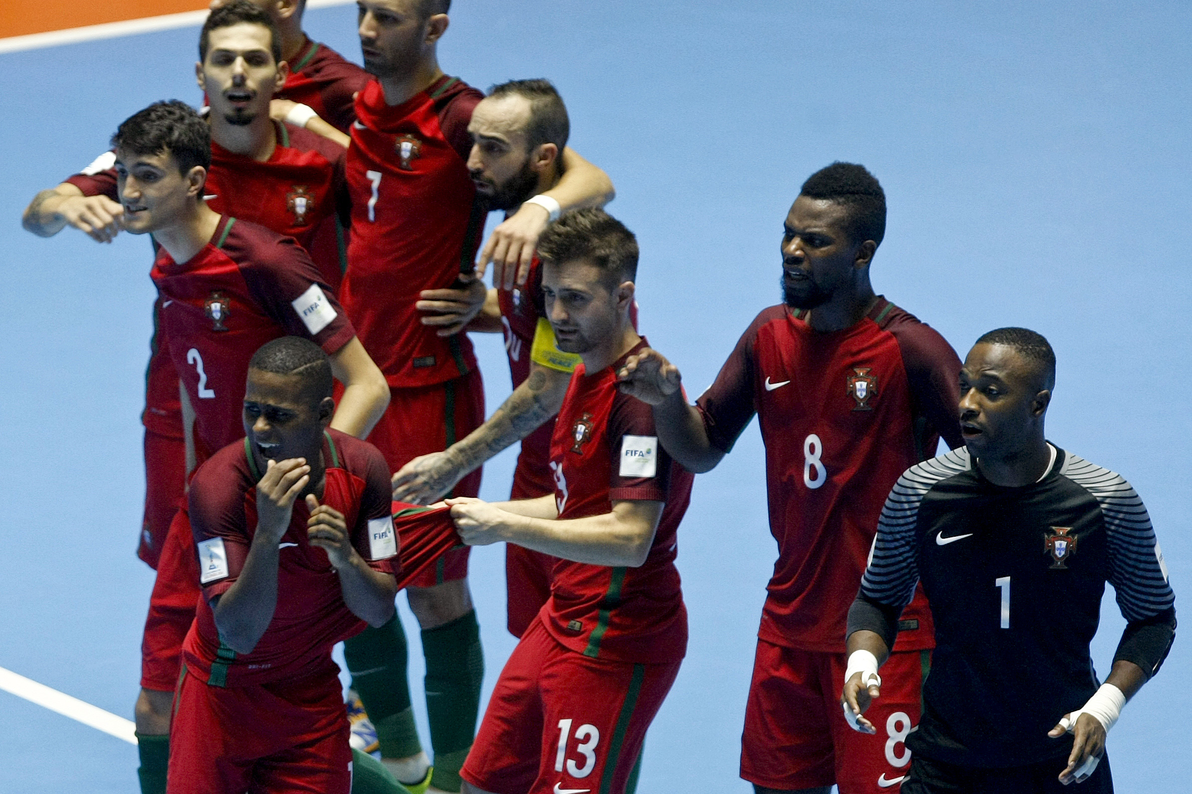 Portugal contra Roménia e Finlândia na qualificação para o Euro2018 de futsal